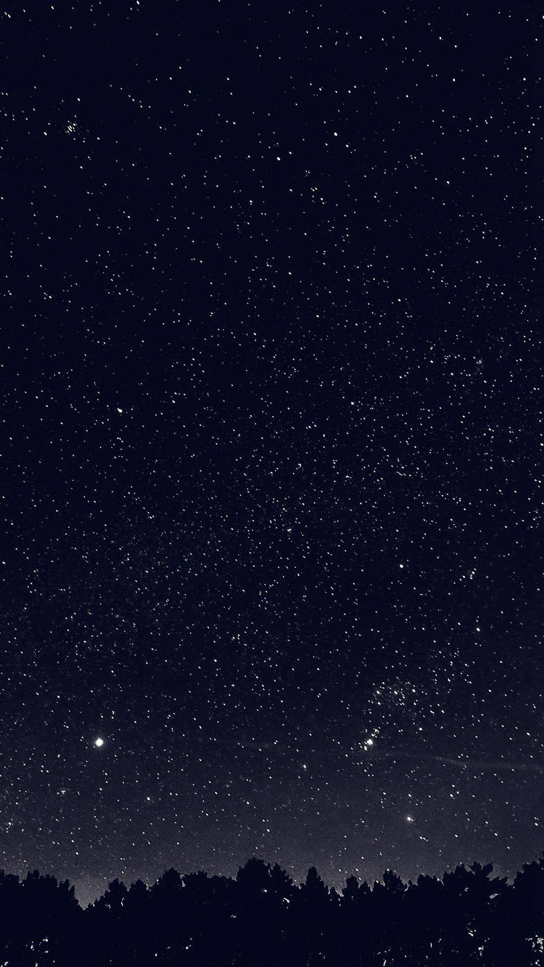 Dazzling Stars In Sky Dark Mode