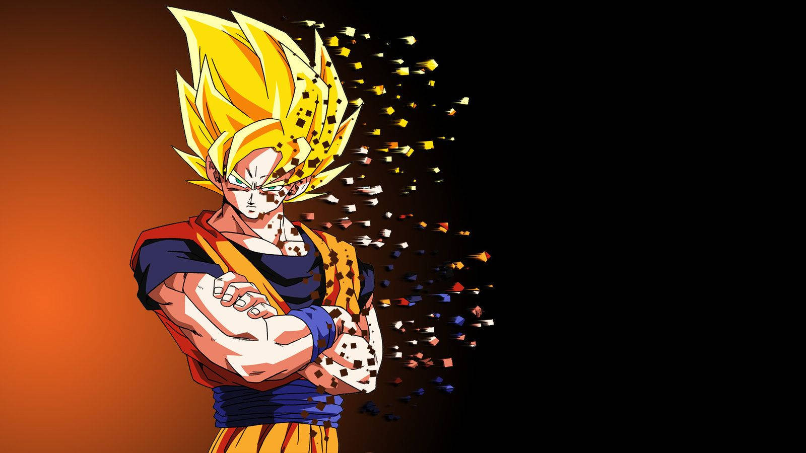 Dbz Son Goku Disintegration Art
