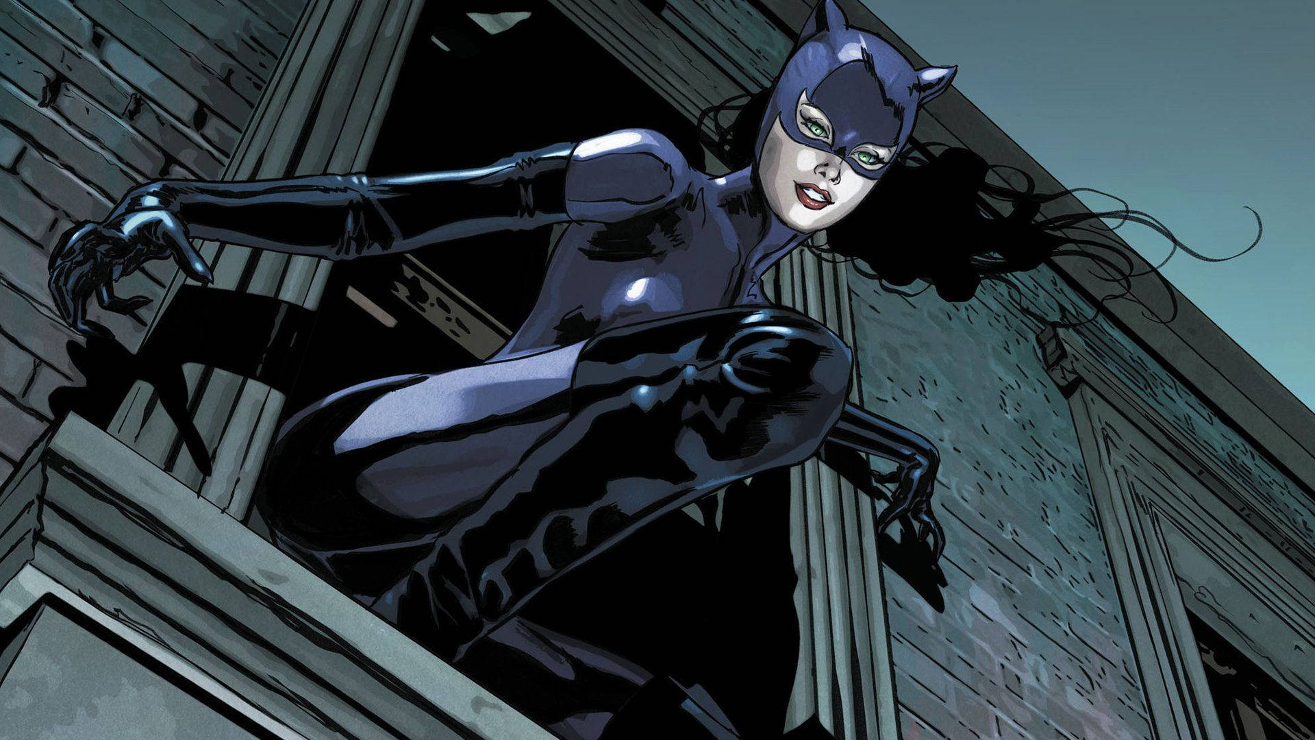 Dc Comics Catwoman Drawing Background