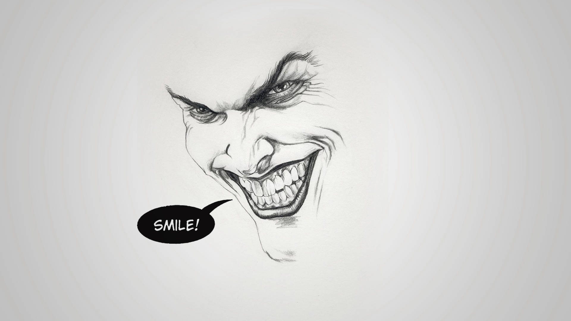 Dc Comics Joker Pencil Art Background