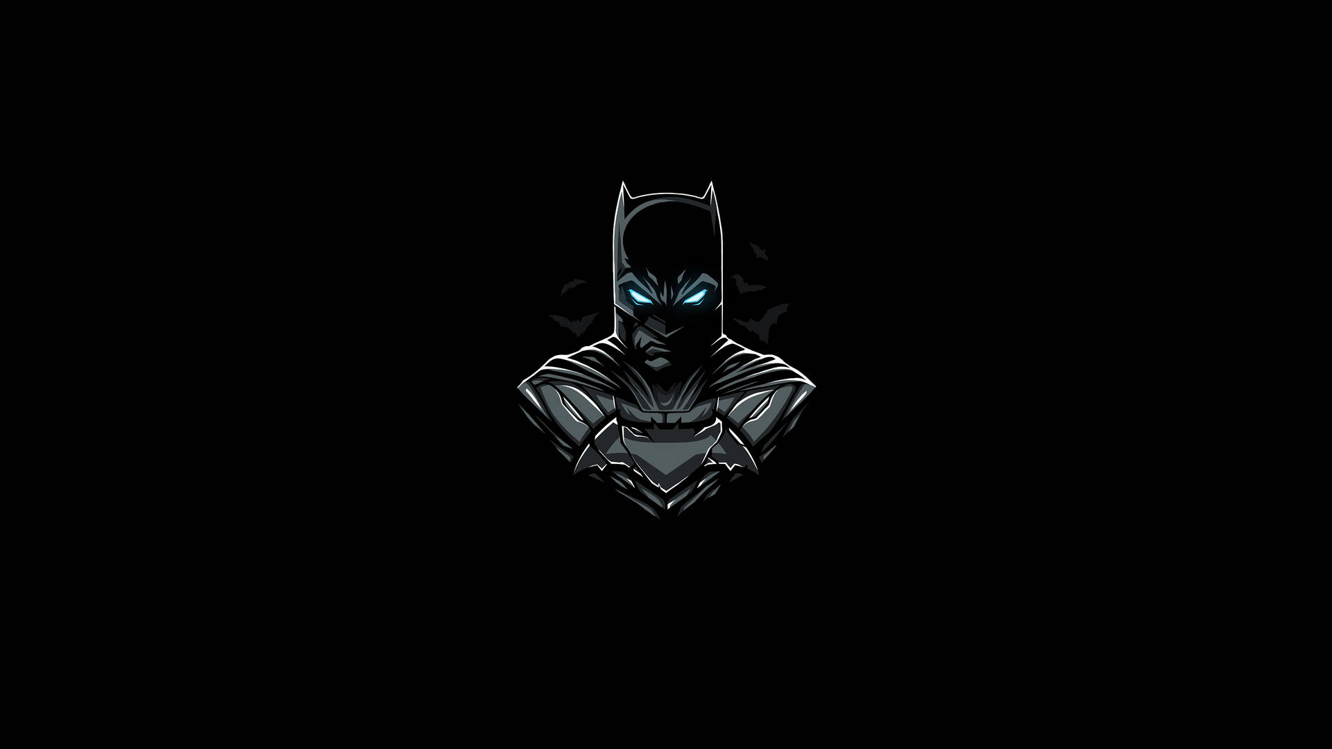 Dc Comics Minimalist Batman Art Background