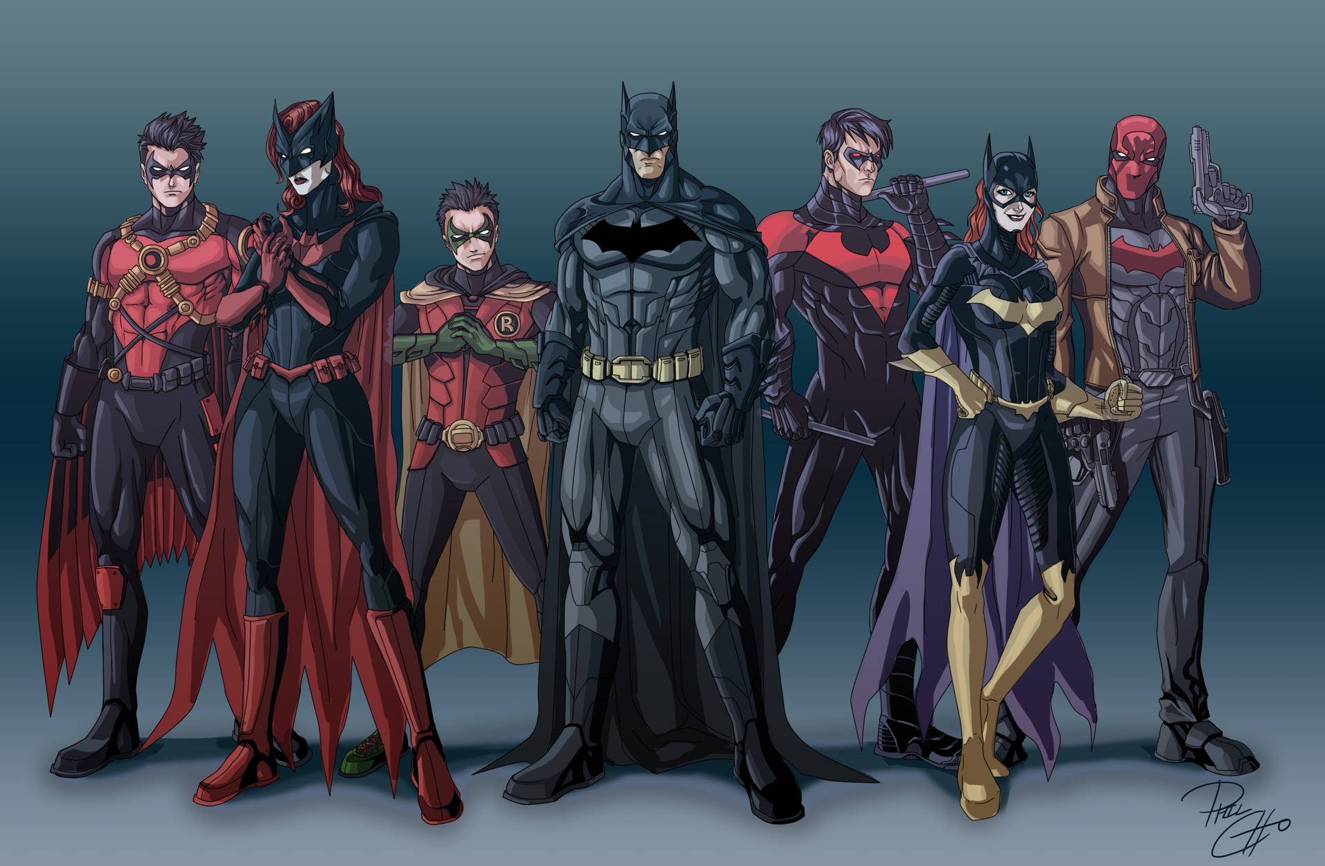 Dc Comics The Bat Family Background