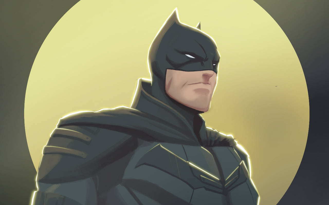 Dc Superhero Batman Vector Drawing Background