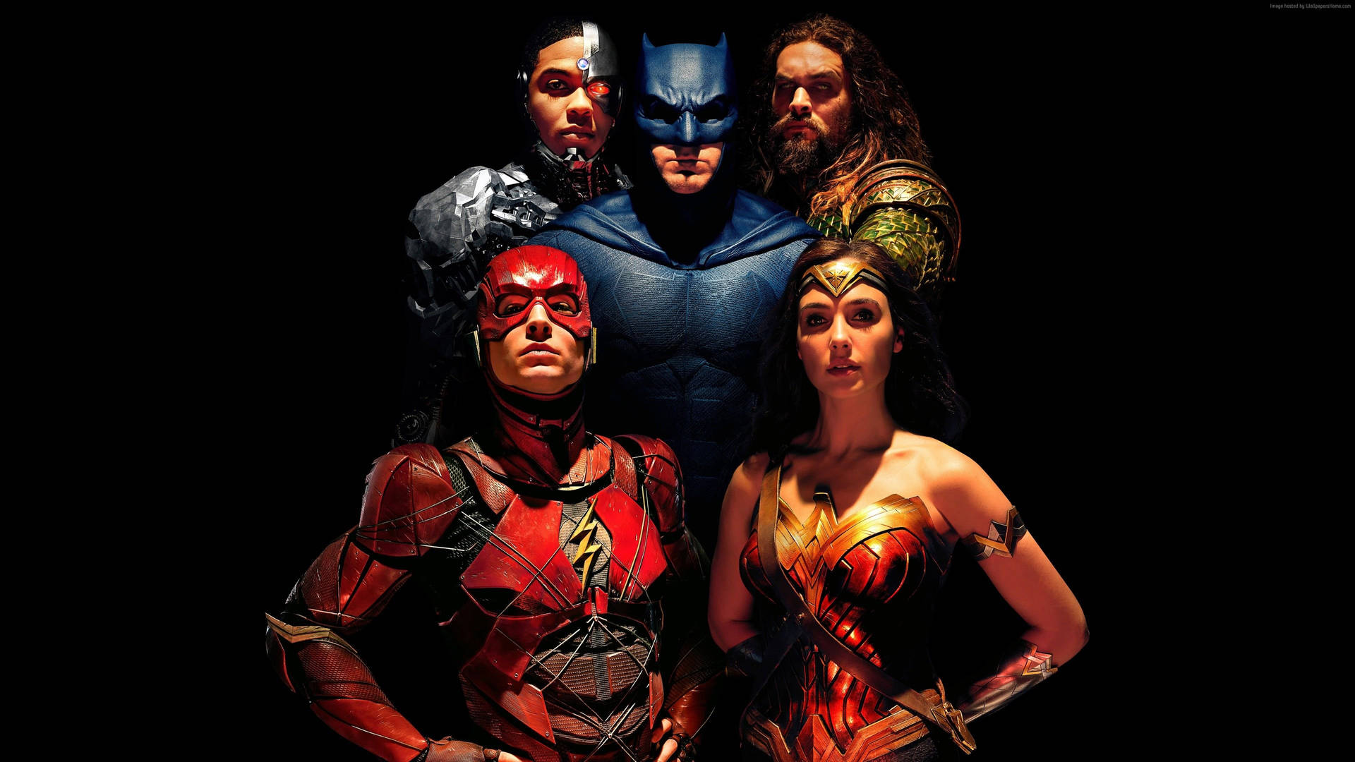 Dc Superheroes Pictorial Background