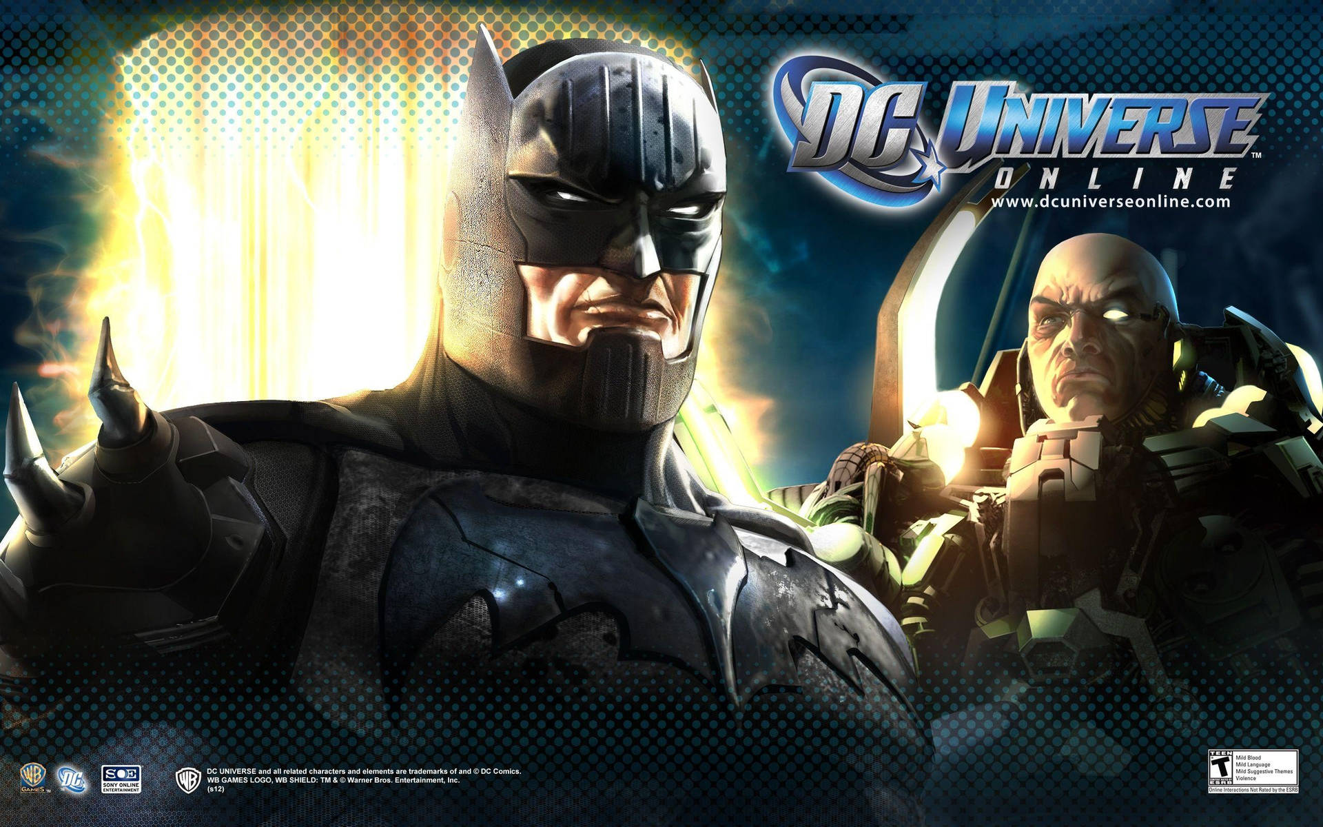 Dc Universe Online Batman Lex Luthor Loading Screen