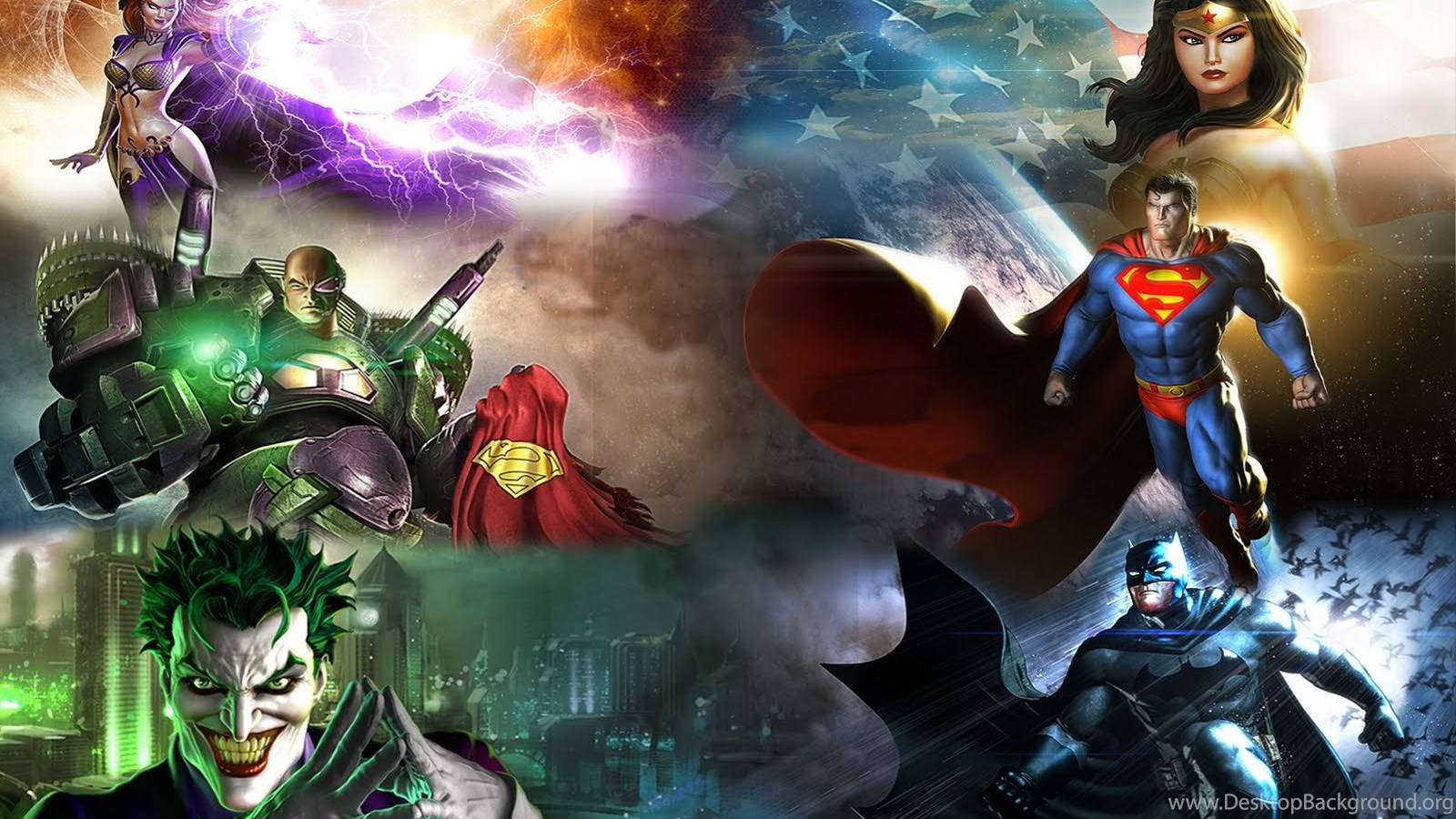 Dc Universe Online Superheroes Versus Supervillains Fanart