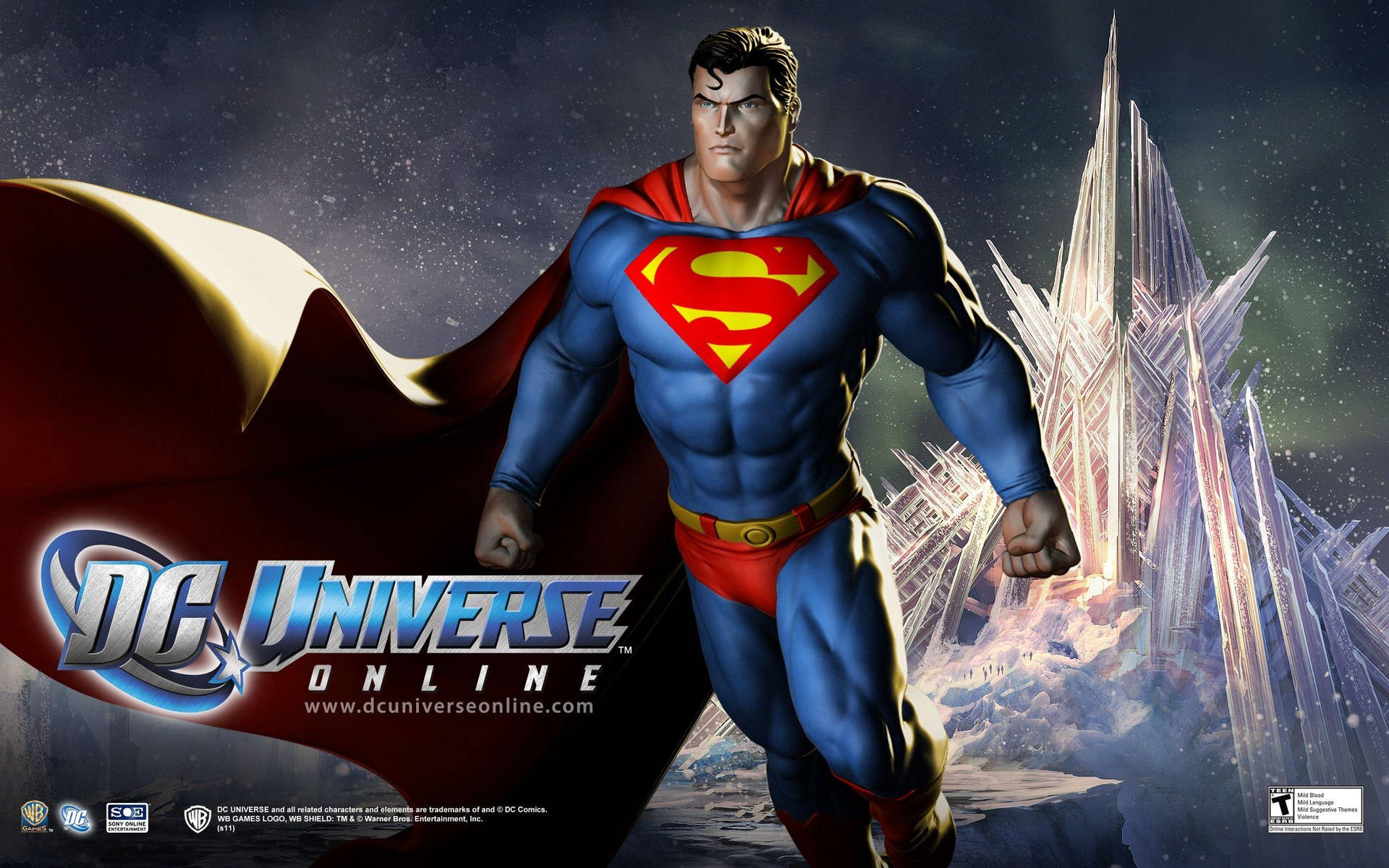 Dc Universe Online Superman Fortress Of Solitude Background