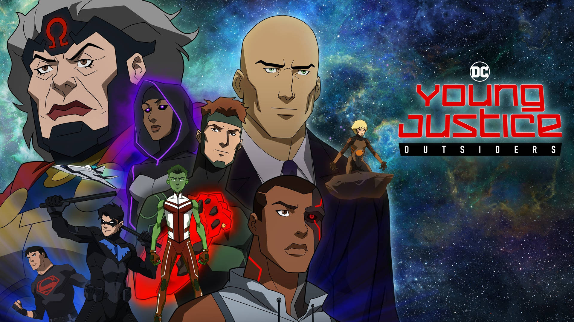 Dc Young Justice Outsiders Poster