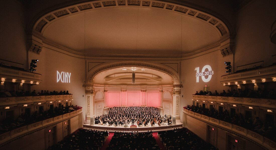 Dciny 10th Anniversary Carnegie Hall Background