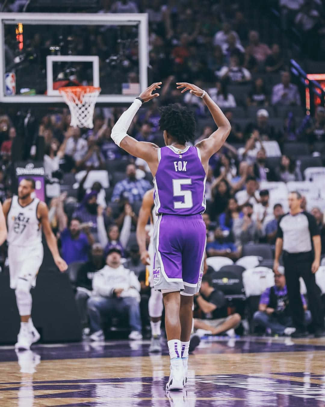 De'aaron Fox Nba Photo Background