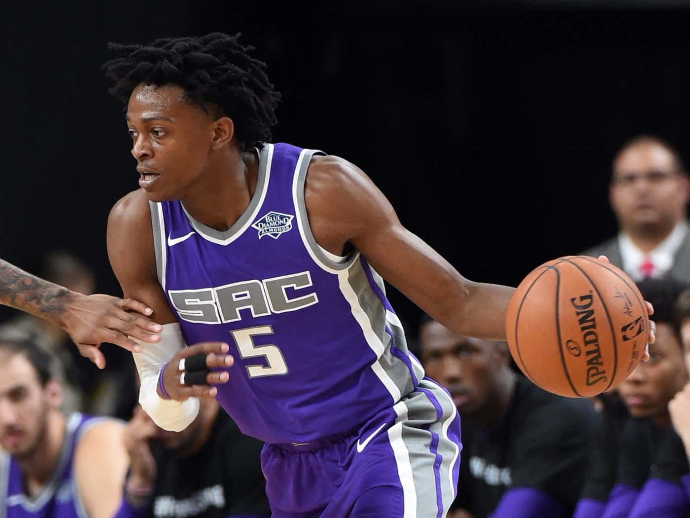 De'aaron Fox Nba Player Background
