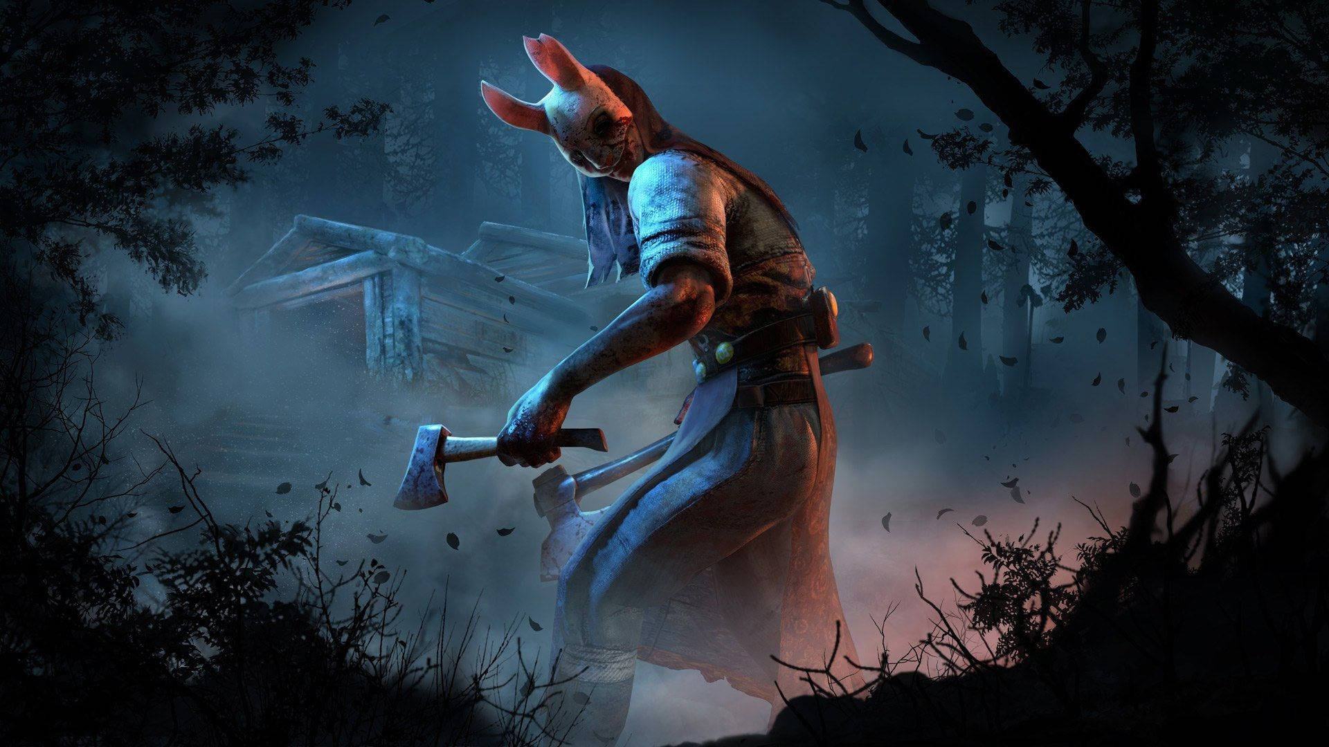 Dead By Daylight The Huntress Dark Forest Background