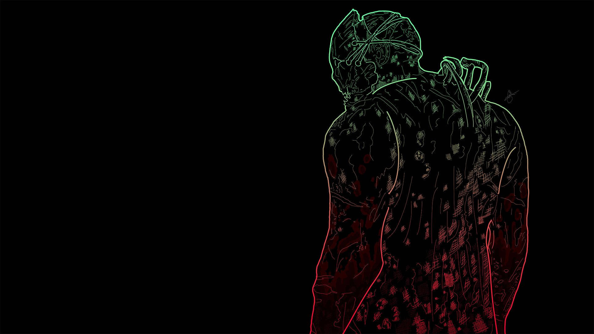 Dead By Daylight The Trapper Minimalist Background
