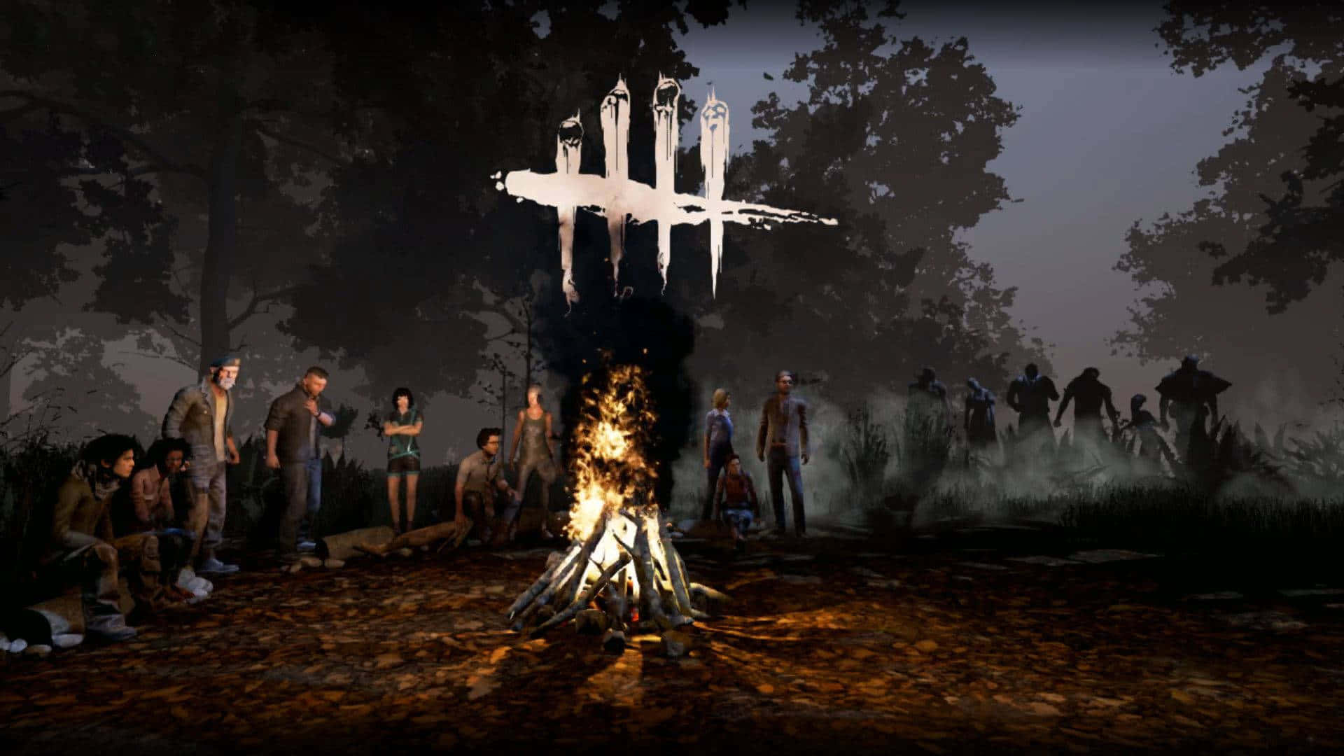 Dead By Daylight Video Game Campfire Background