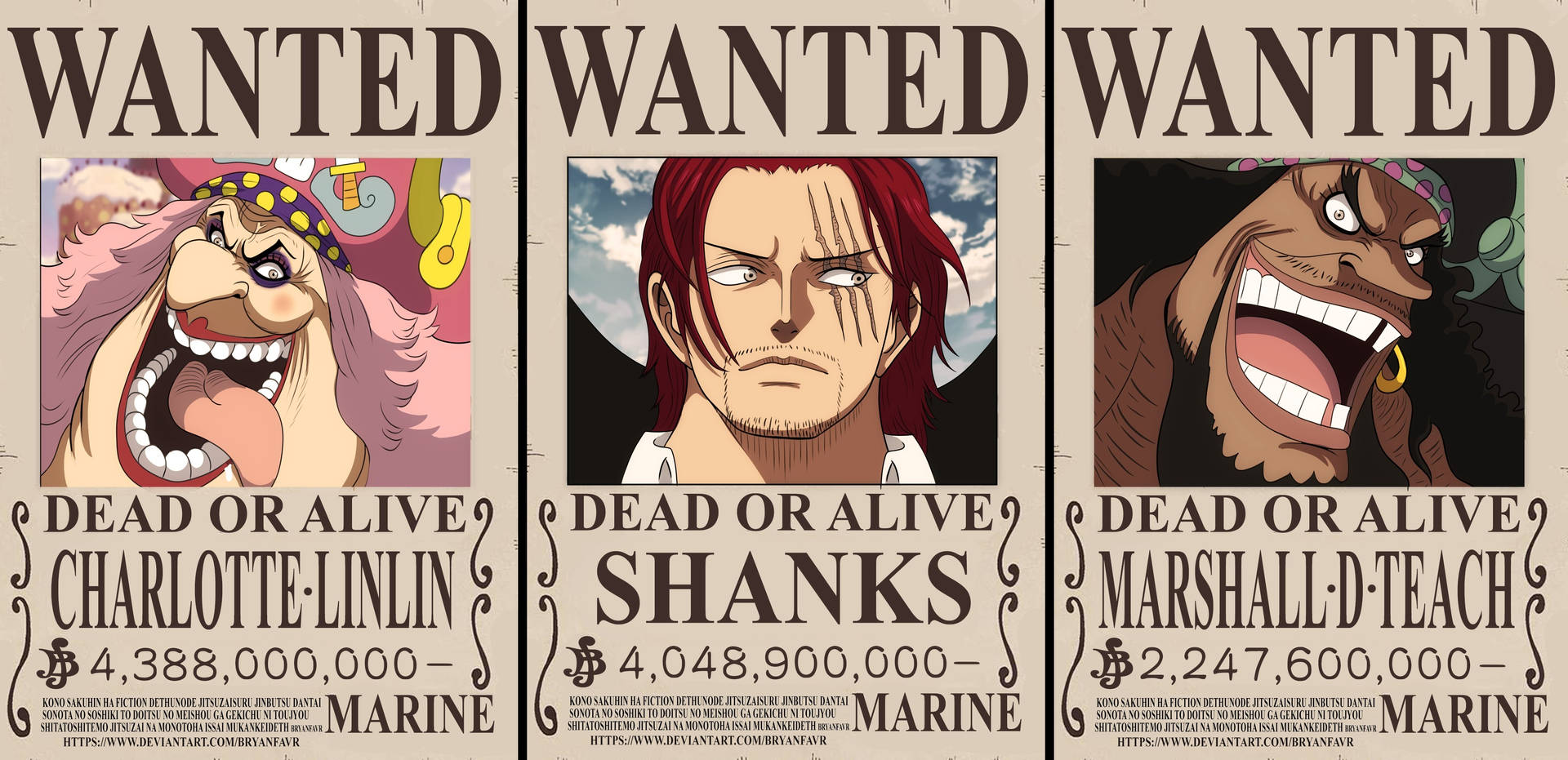 Dead Or Alive Wanted Shanks Background