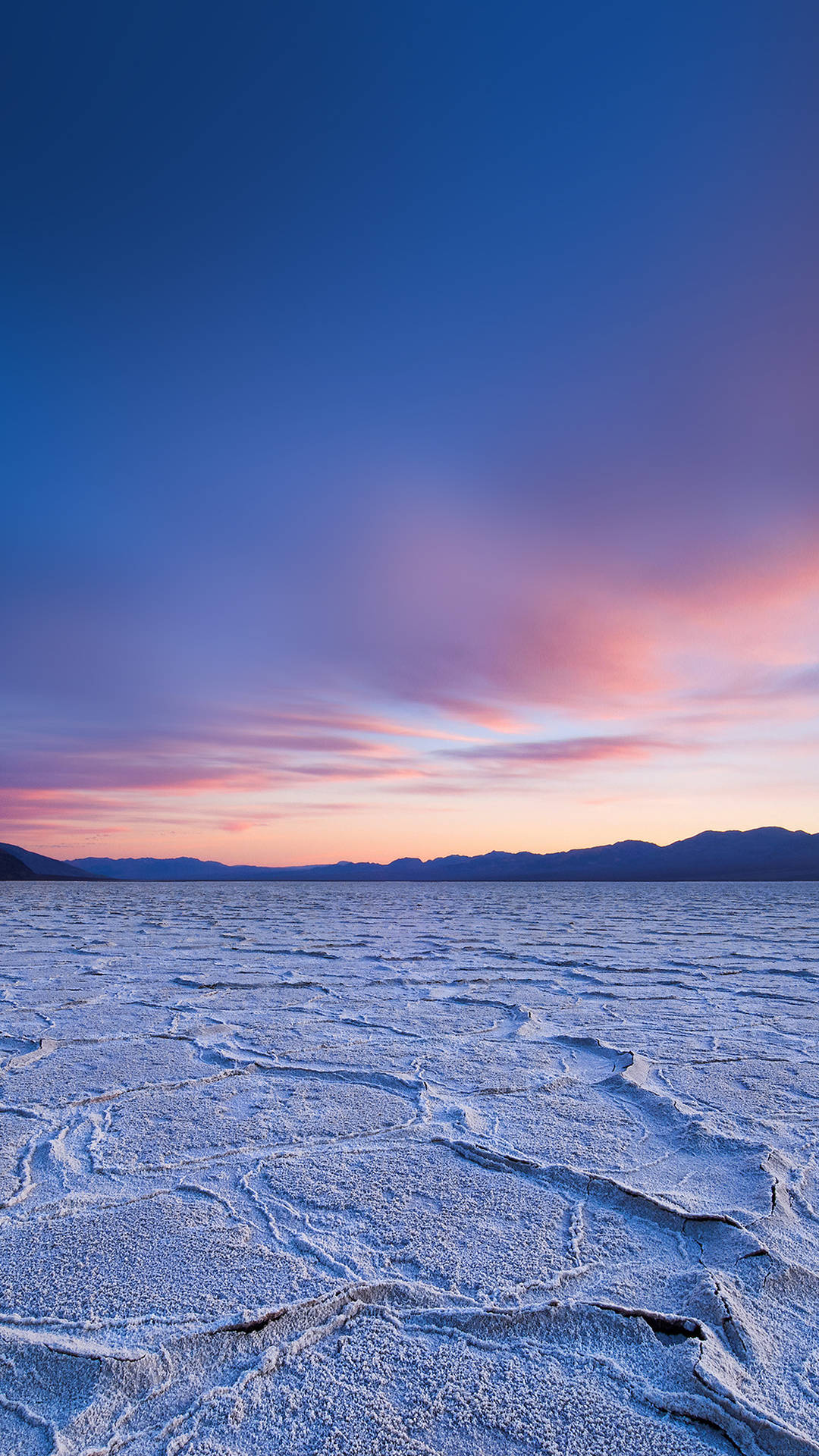Dead Sea Pastel Sunset Smartphone Background Background