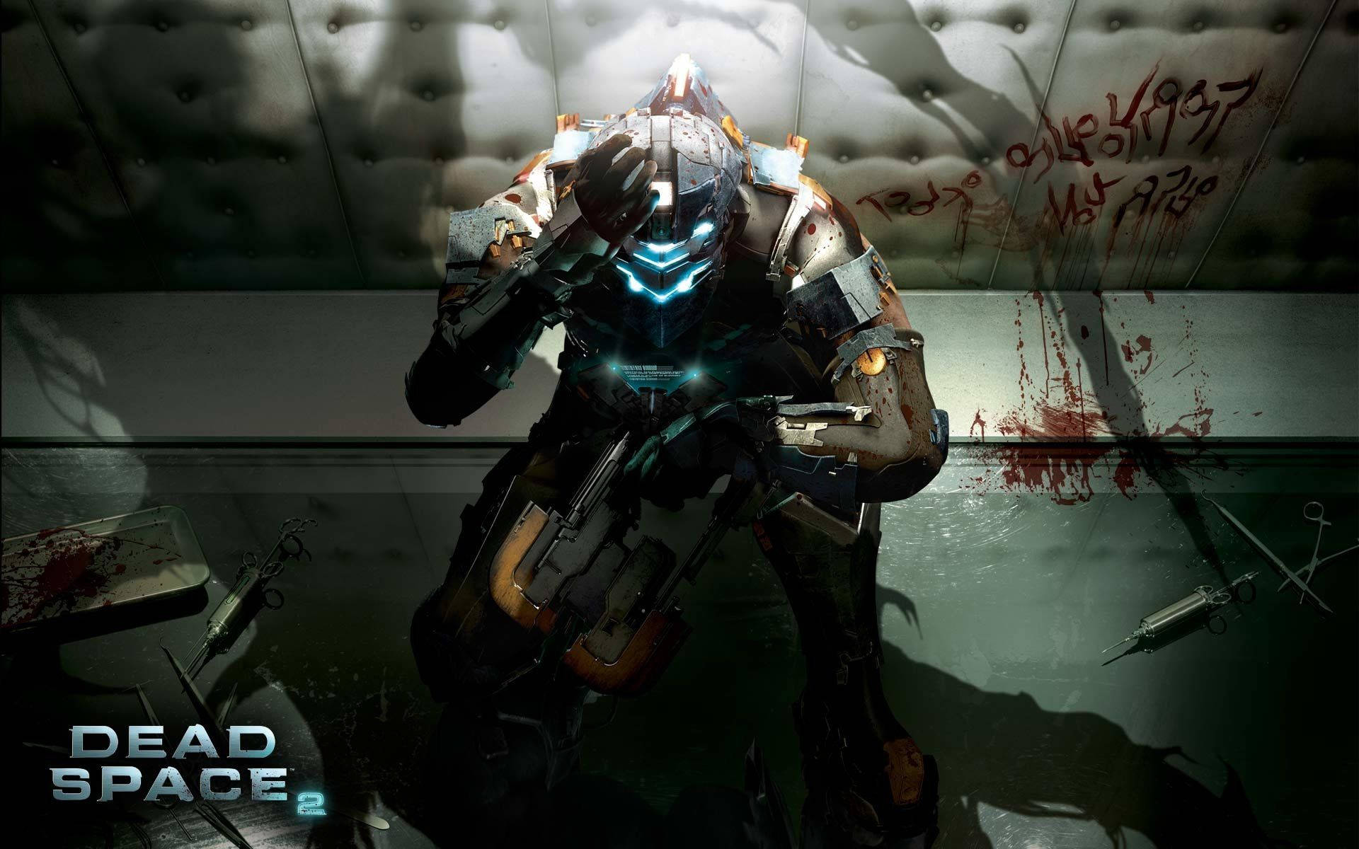 Dead Space In The Medical Deck Background