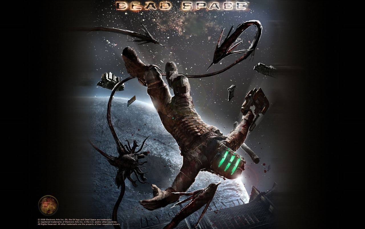 Dead Space Necromorphs Attack Background