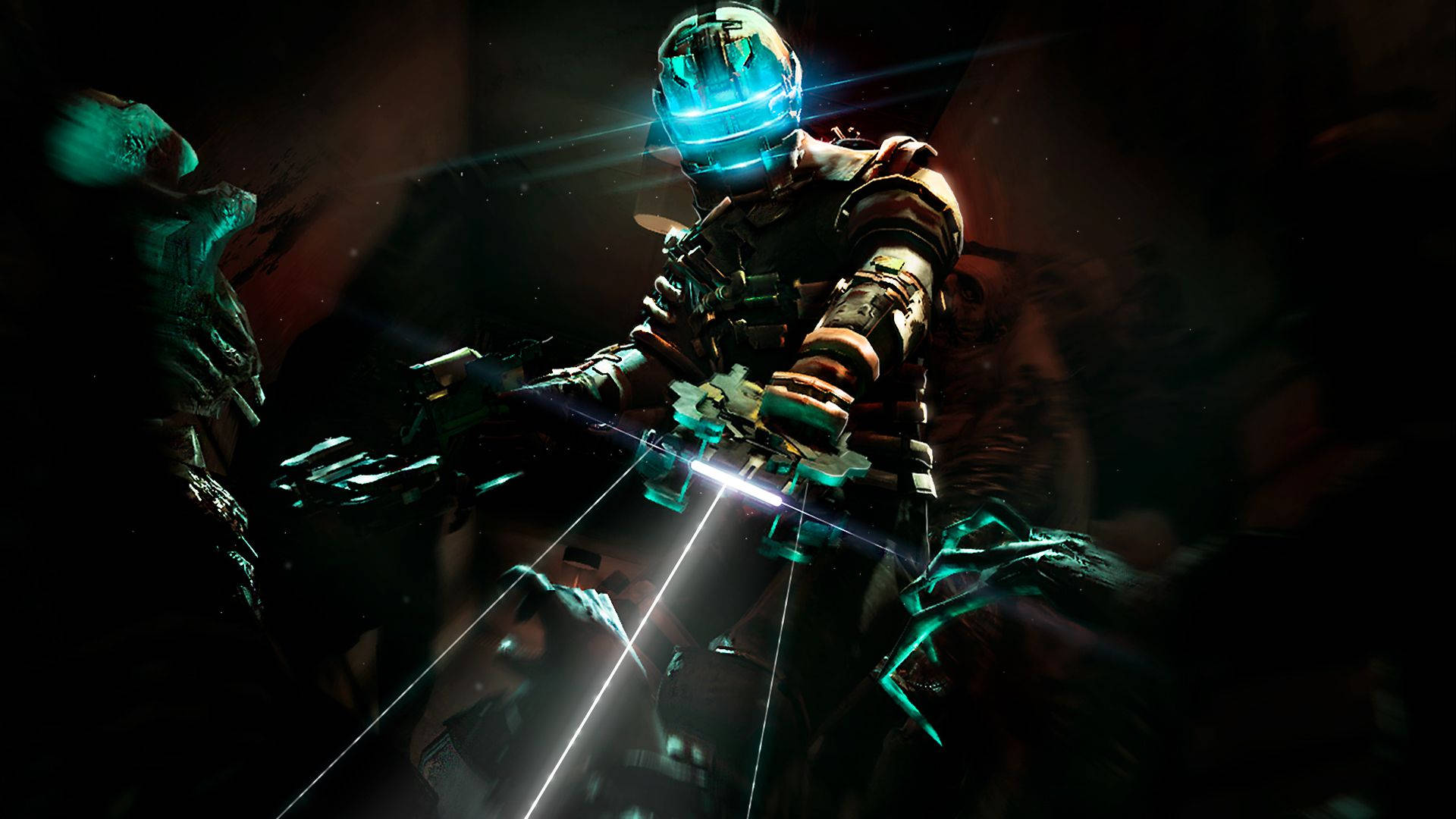 Dead Space Plasma Cutter Power Background