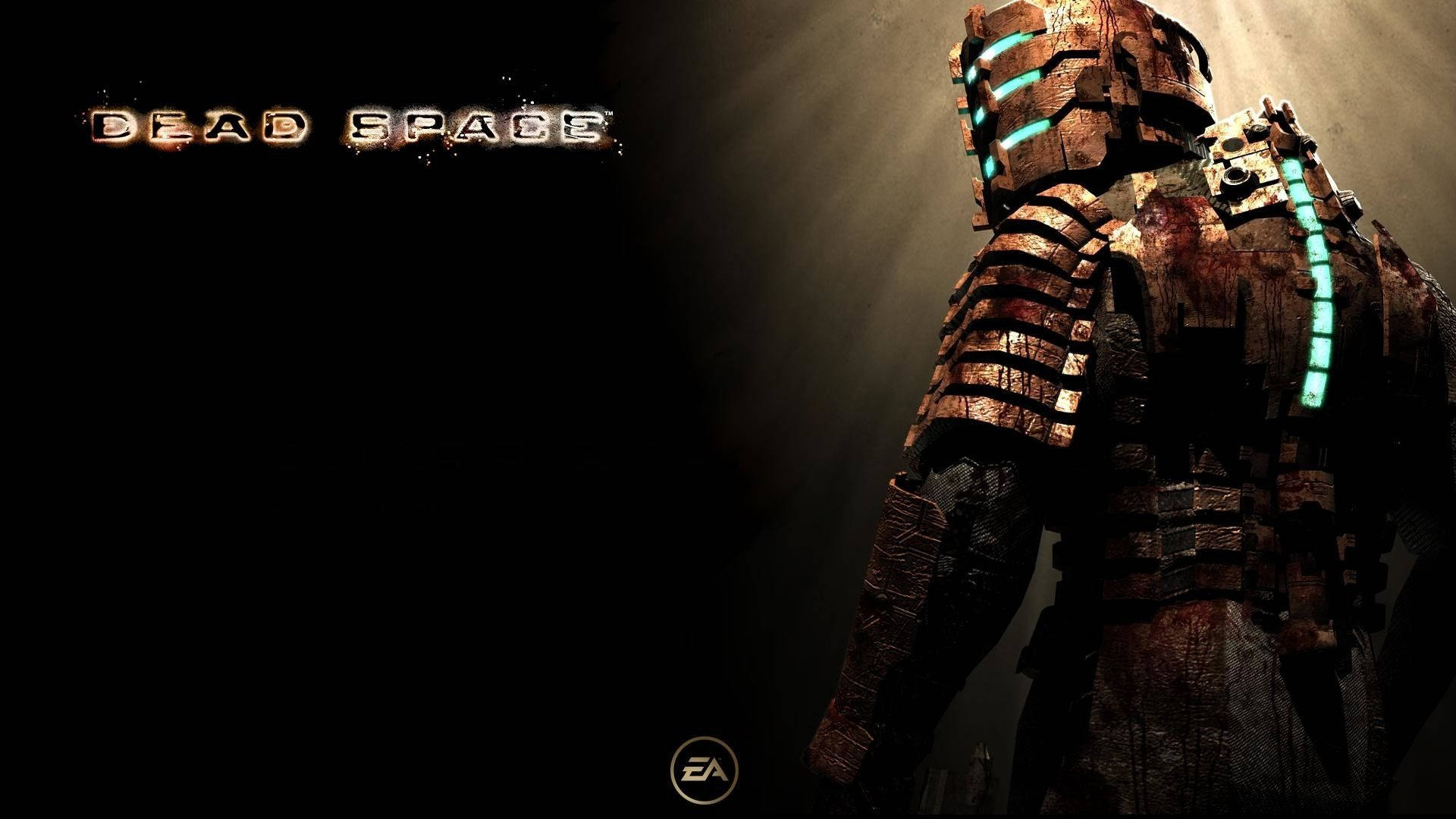 Dead Space Rig In Blood Concept Background