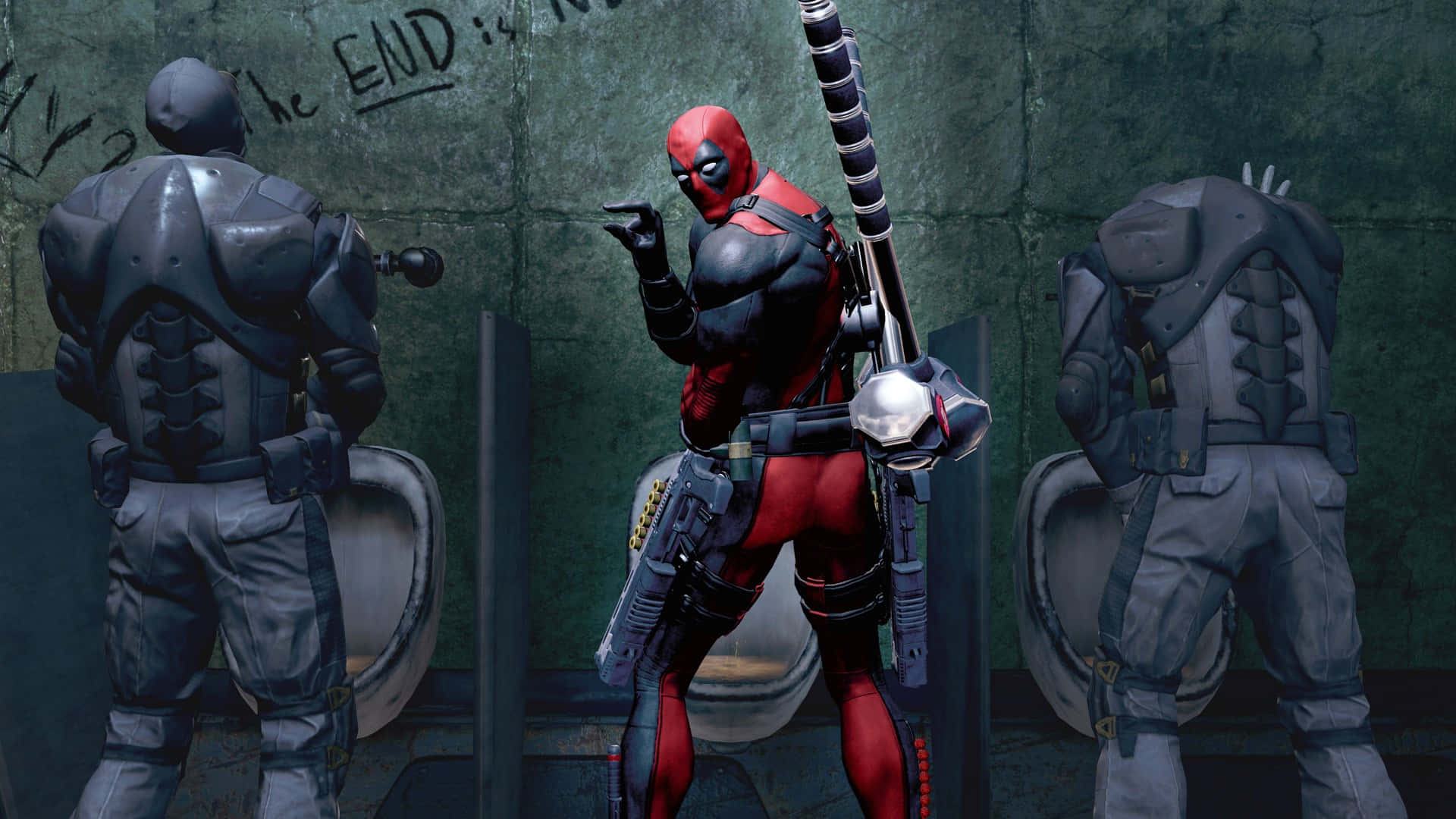 Deadpool - A Band Of Mercenaries With Superpowers Background