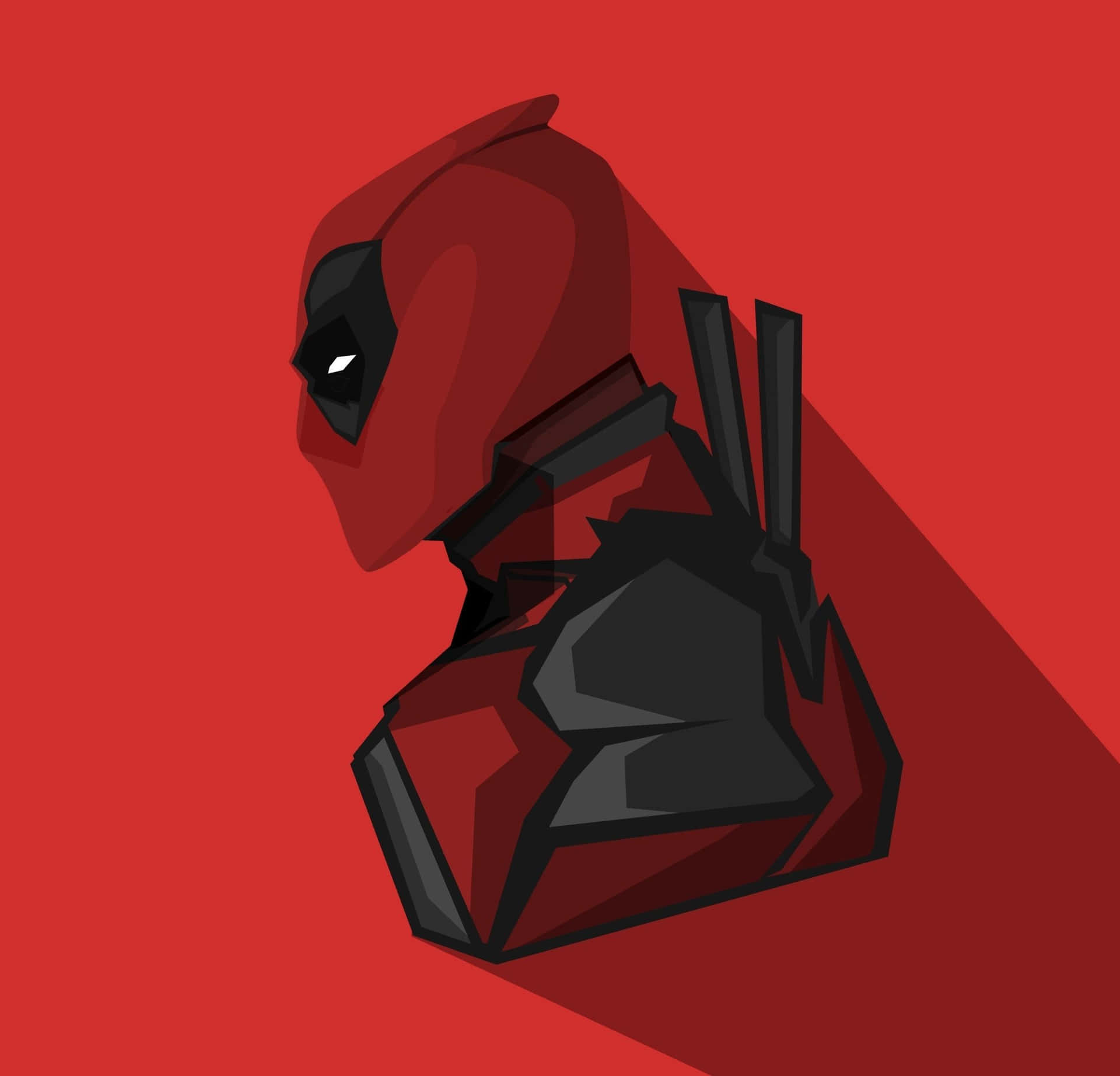 Deadpool Bust Hd Wallpaper
