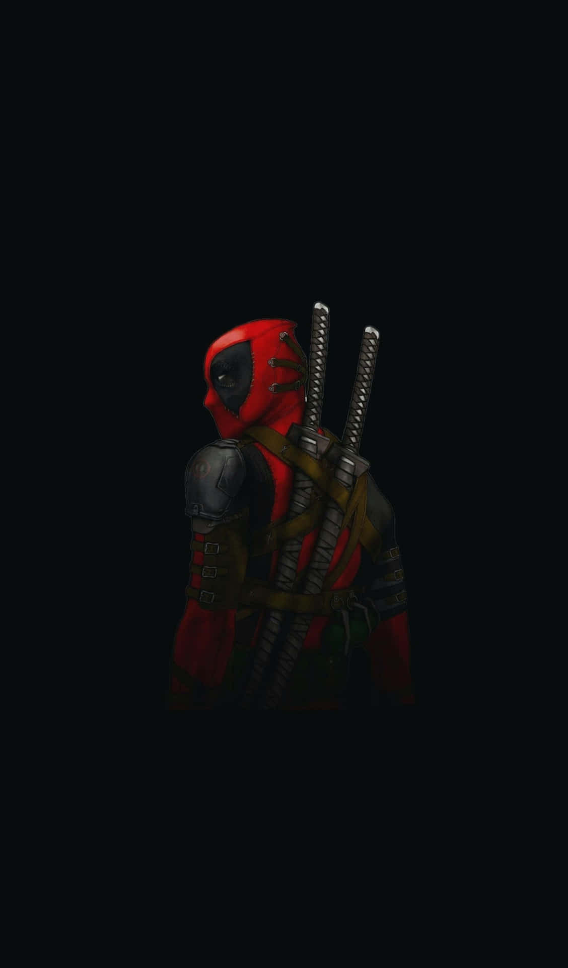 Deadpool Logo 1504 X 2560 Background