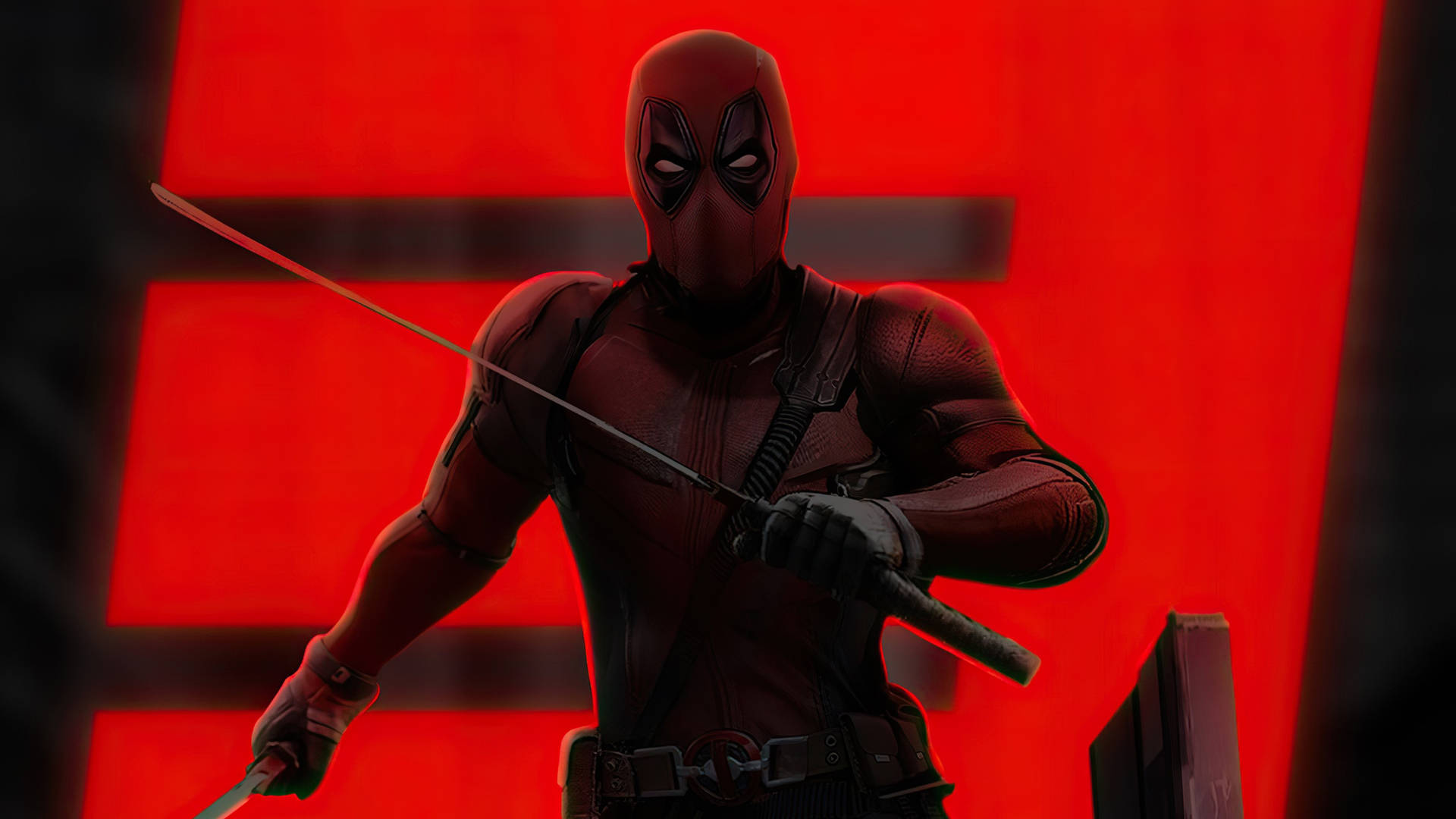 Deadpool Movie Three Epic Fanart Poster Background