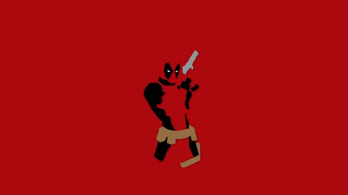 Deadpool Red Backdrop Marvel Aesthetic