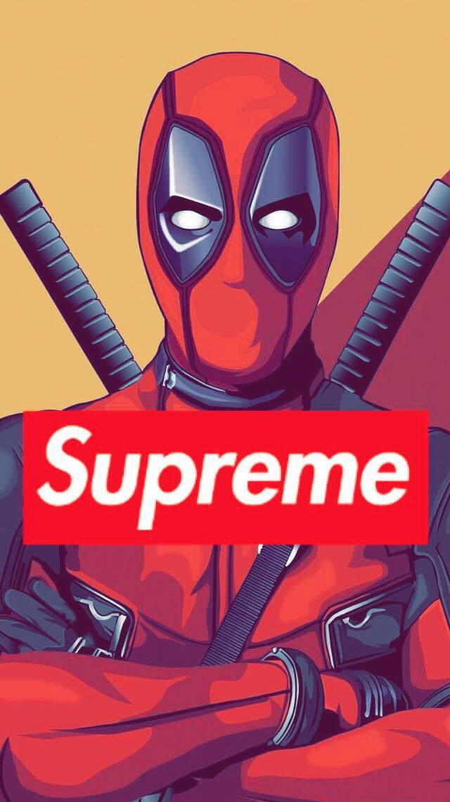 Deadpool Superhero Supreme Background