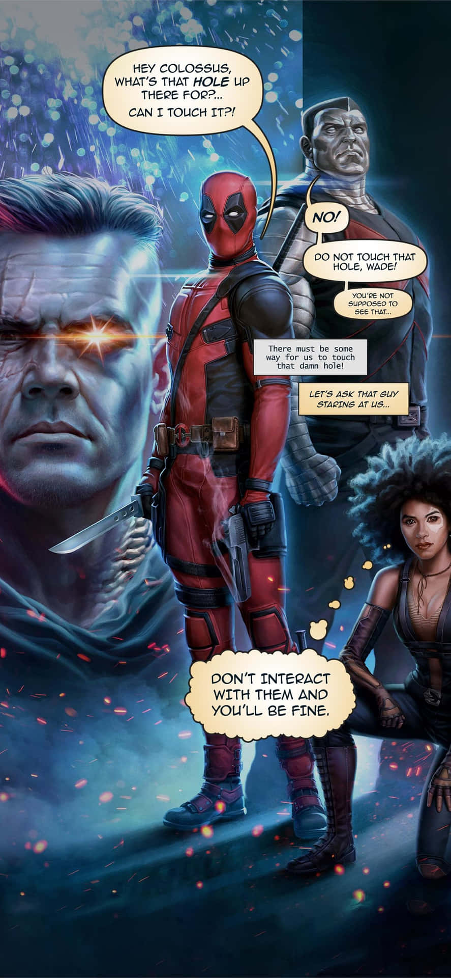 Deadpool - The Avengers Background