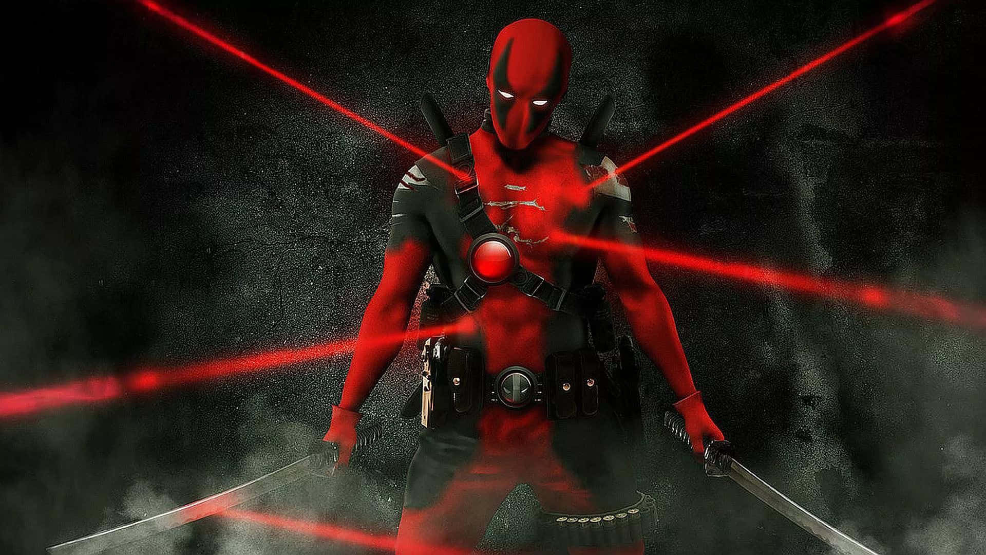 Deadpool The Merc With A Mouth - Marvel's Wisecracking Action Hero Background