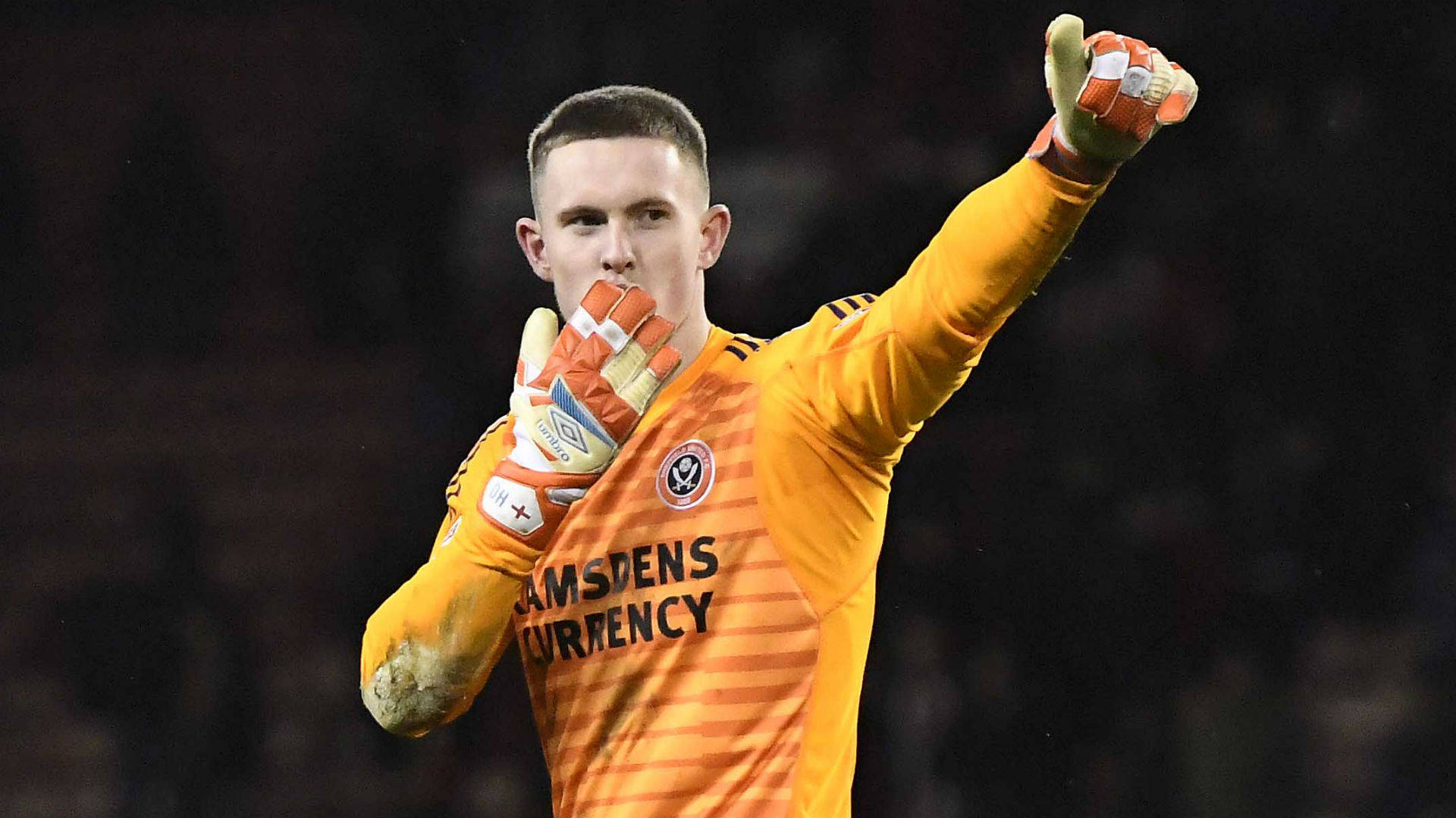 Dean Henderson Fly Kiss Background