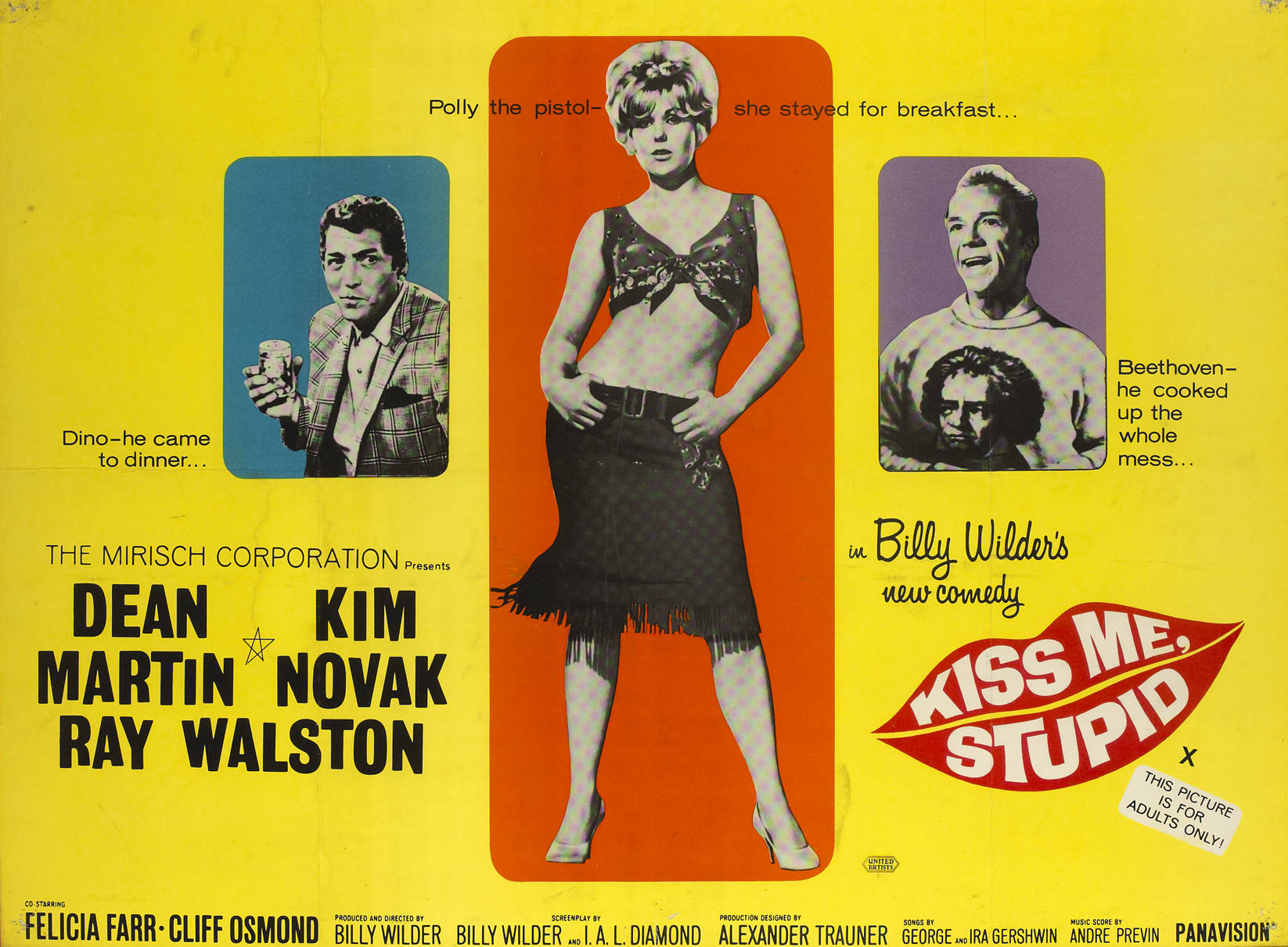 Dean Martin Kiss Me Stupid Poster