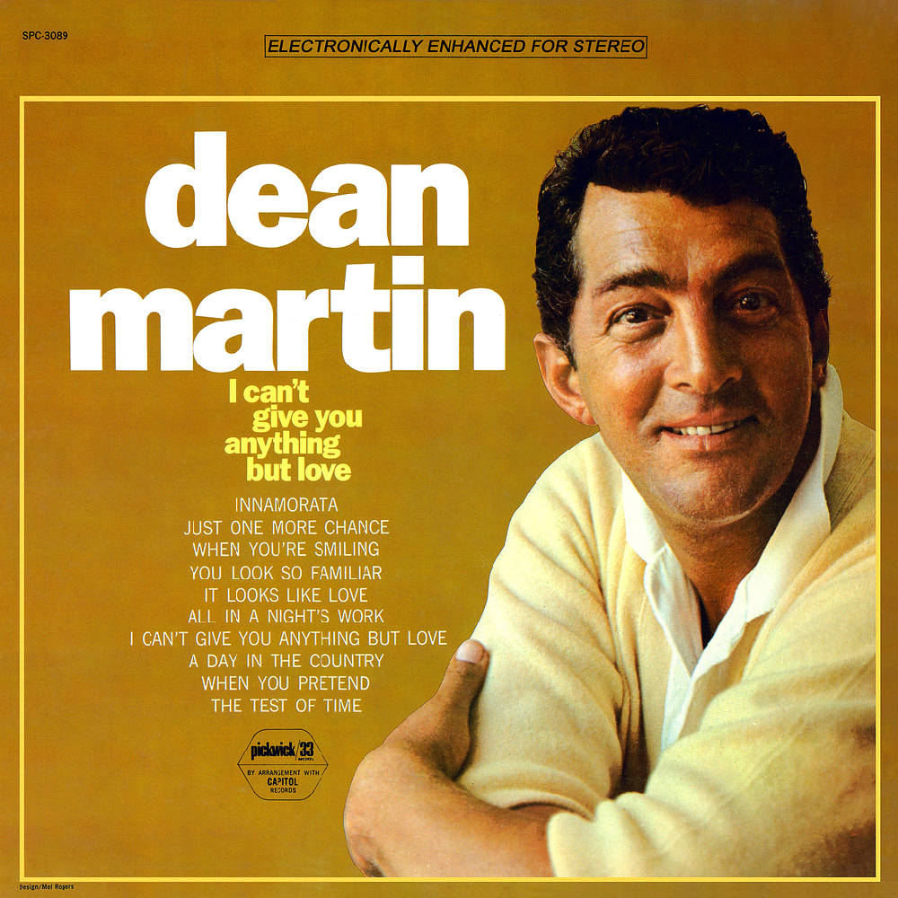 Dean Martin Record Album