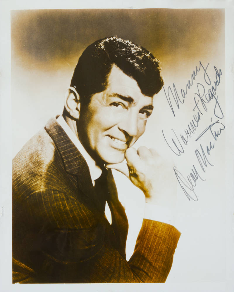 Dean Martin Studio Photograph Background