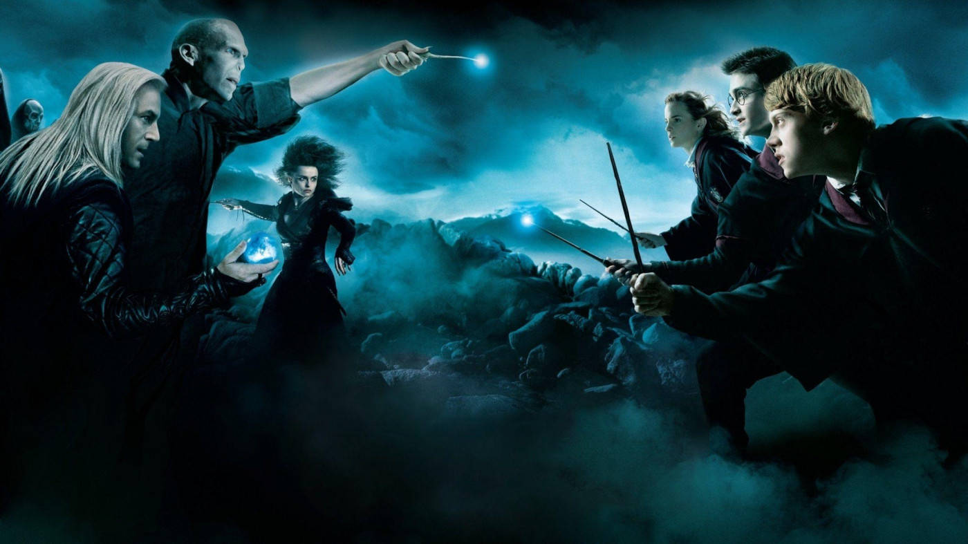 Death Eaters And Friends Of Harry Potter Ipad Background