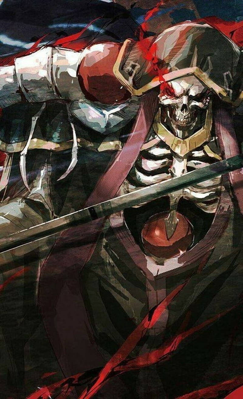 Death Knight Ainz Ooal Gown Background