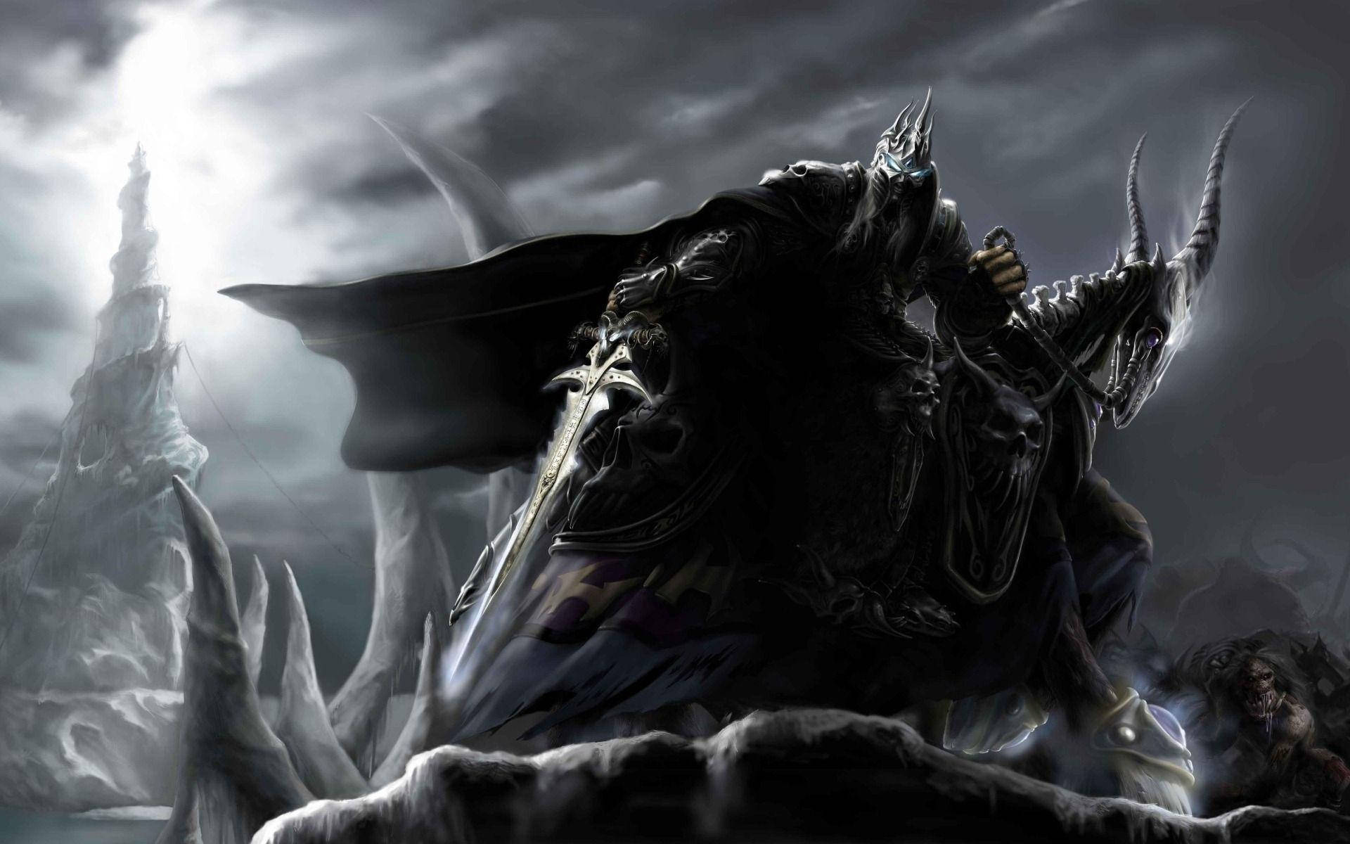 Death Knight Dark Lich King Background