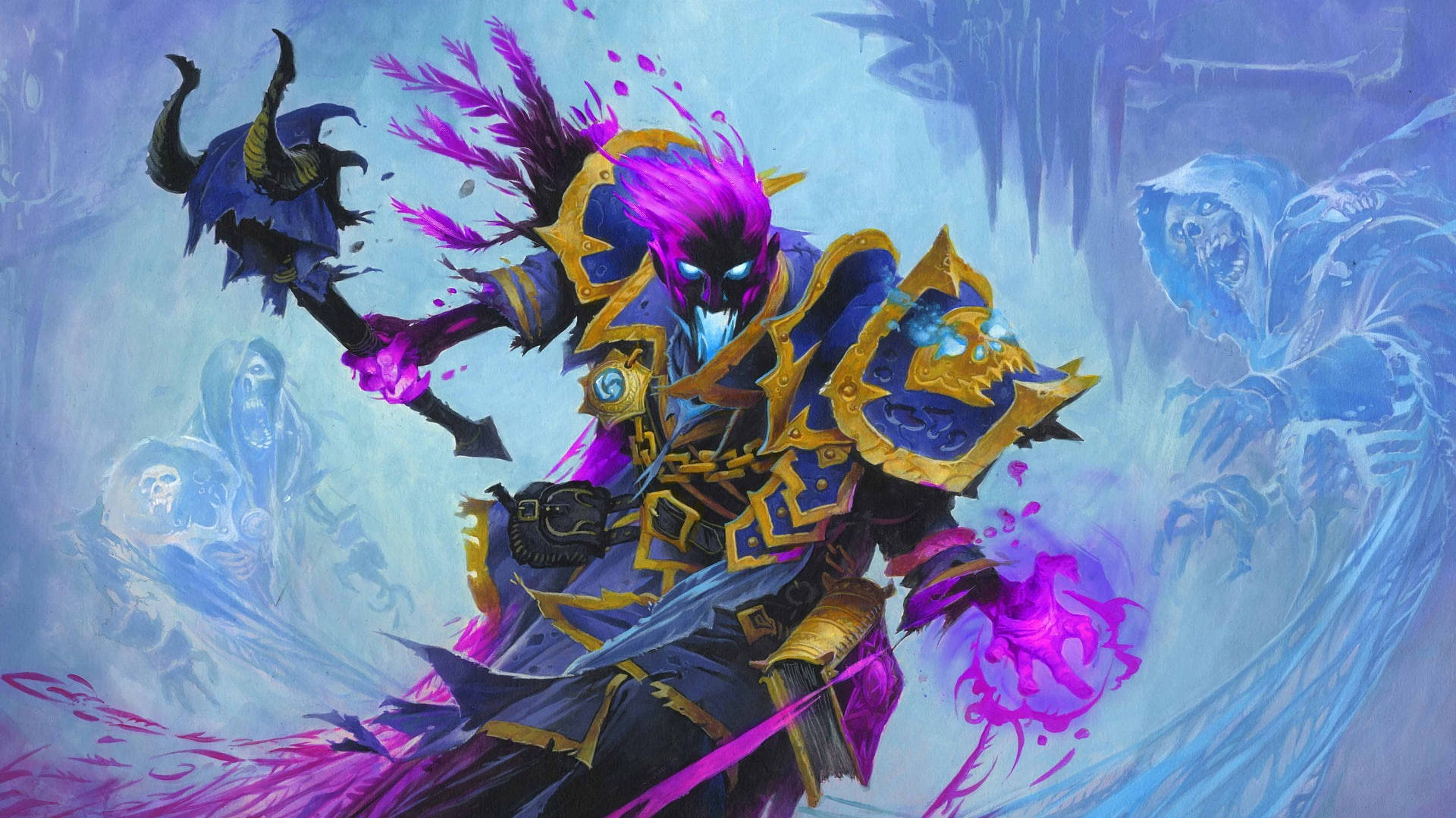 Death Knight Shadowreaper Anduin Background