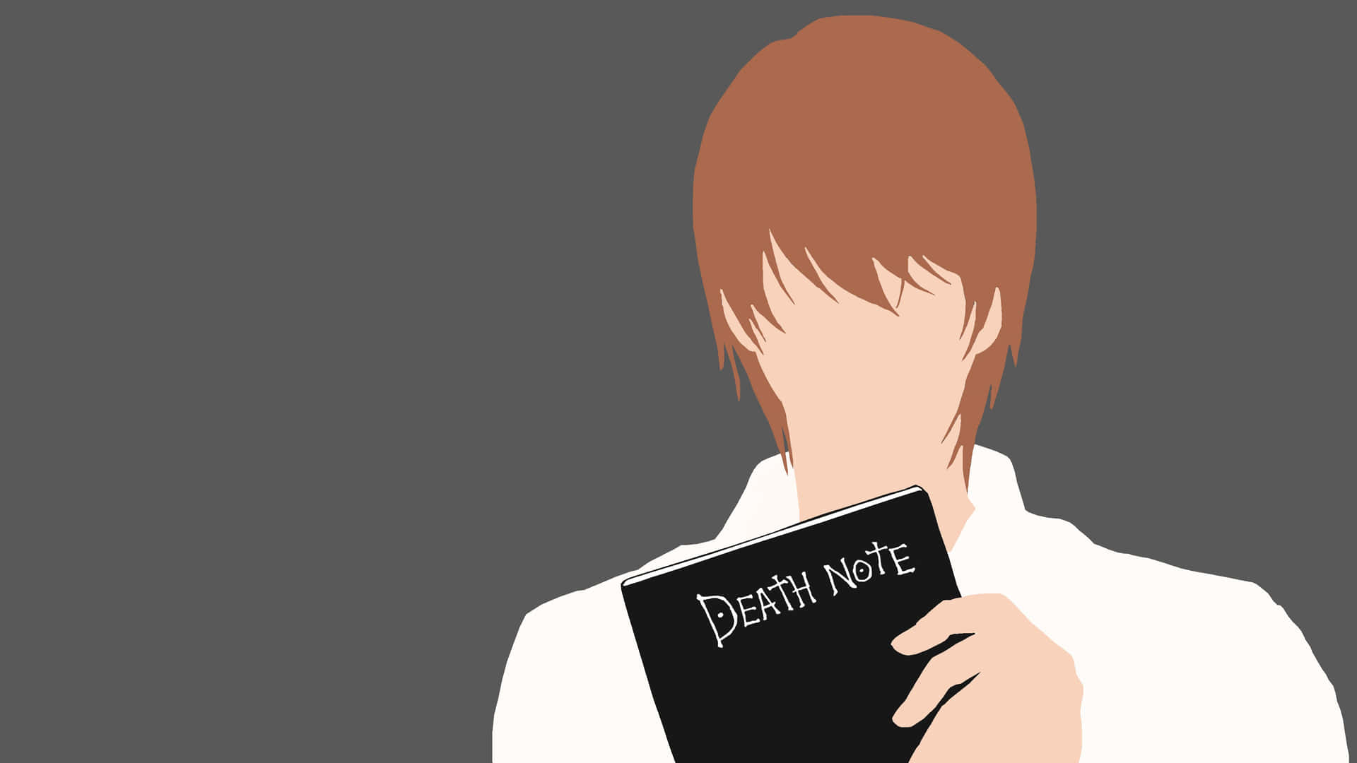 Death Note Holding Notebook 4k Background