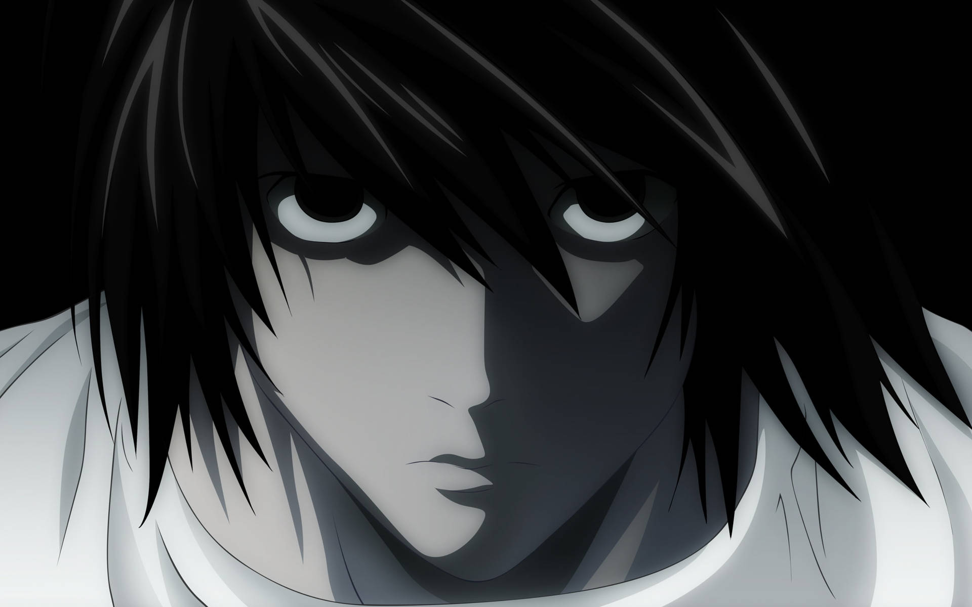 Death Note L Looking Angry