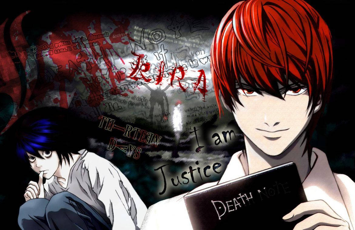 Death Note Light And L Background