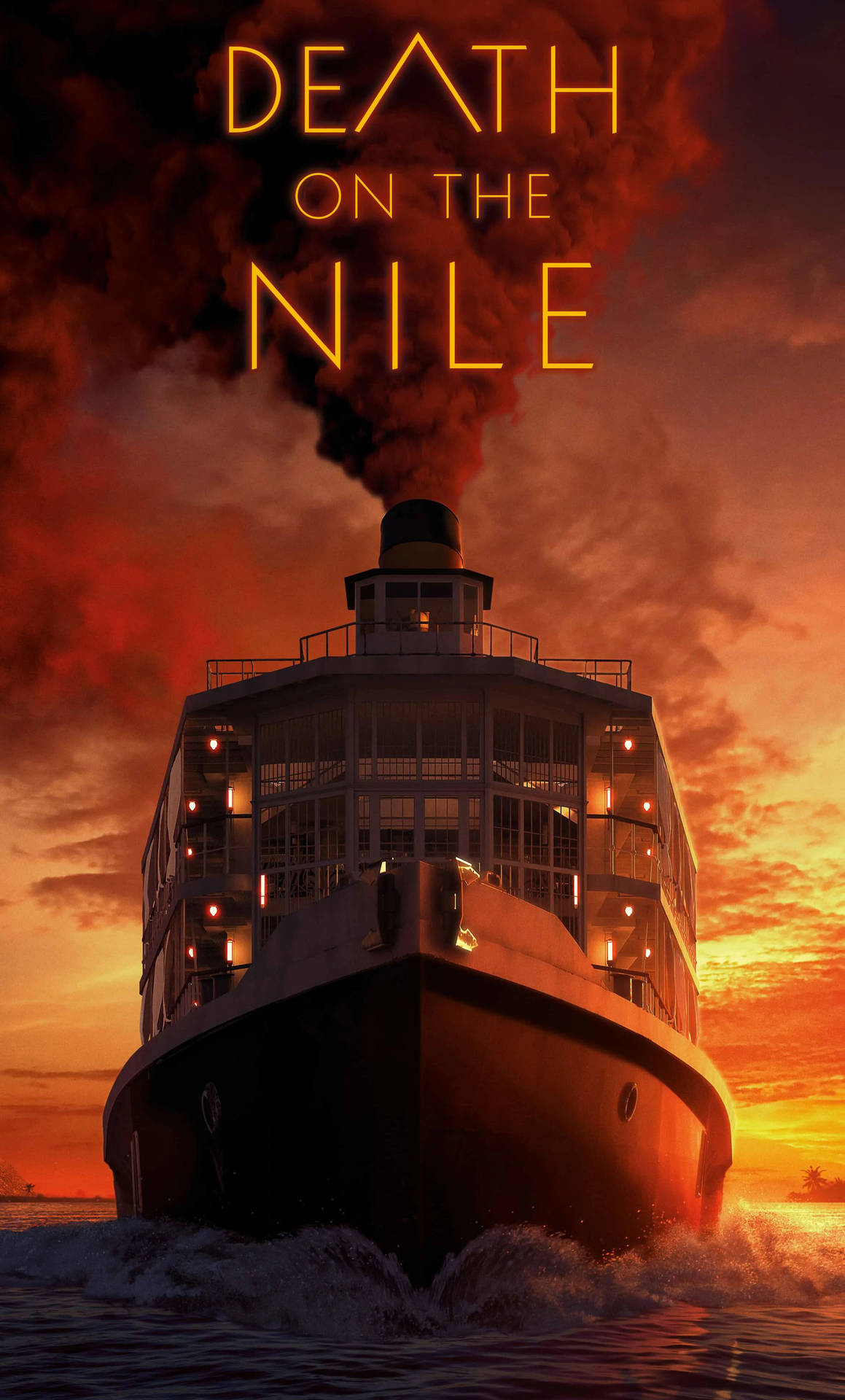 Death On The Nile Film Poster Background