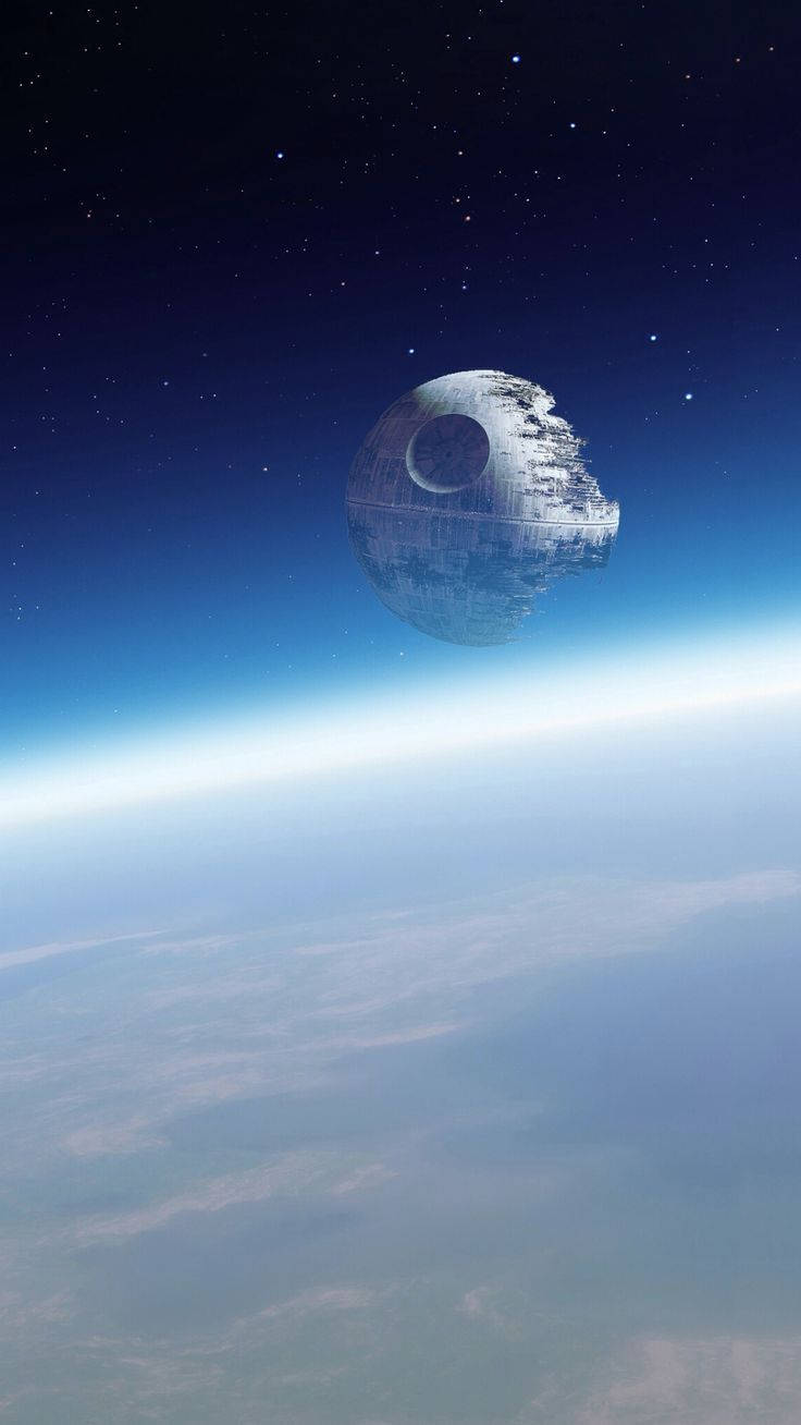 Death Star Cell Phone Image Background