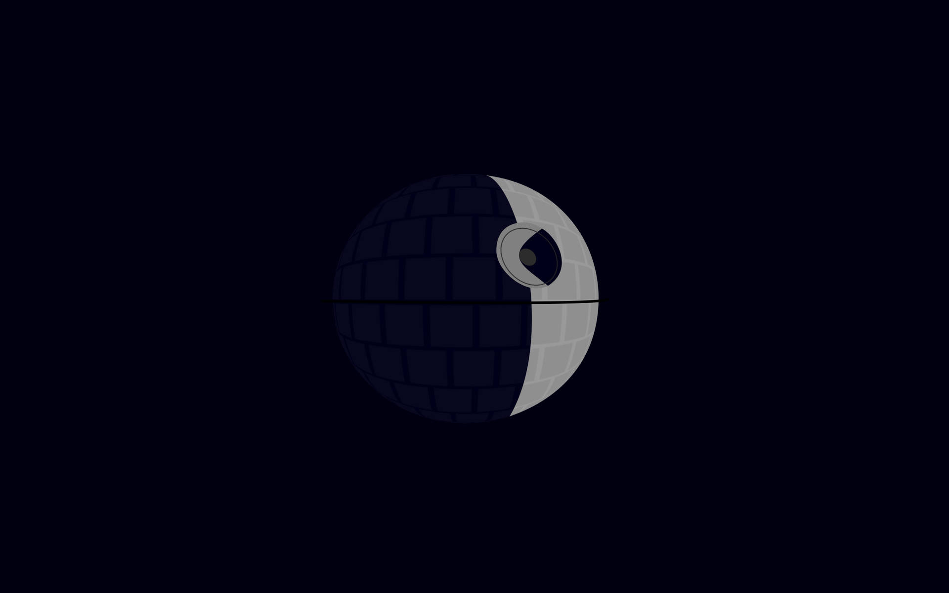 Death Star Minimalist Ipad Background