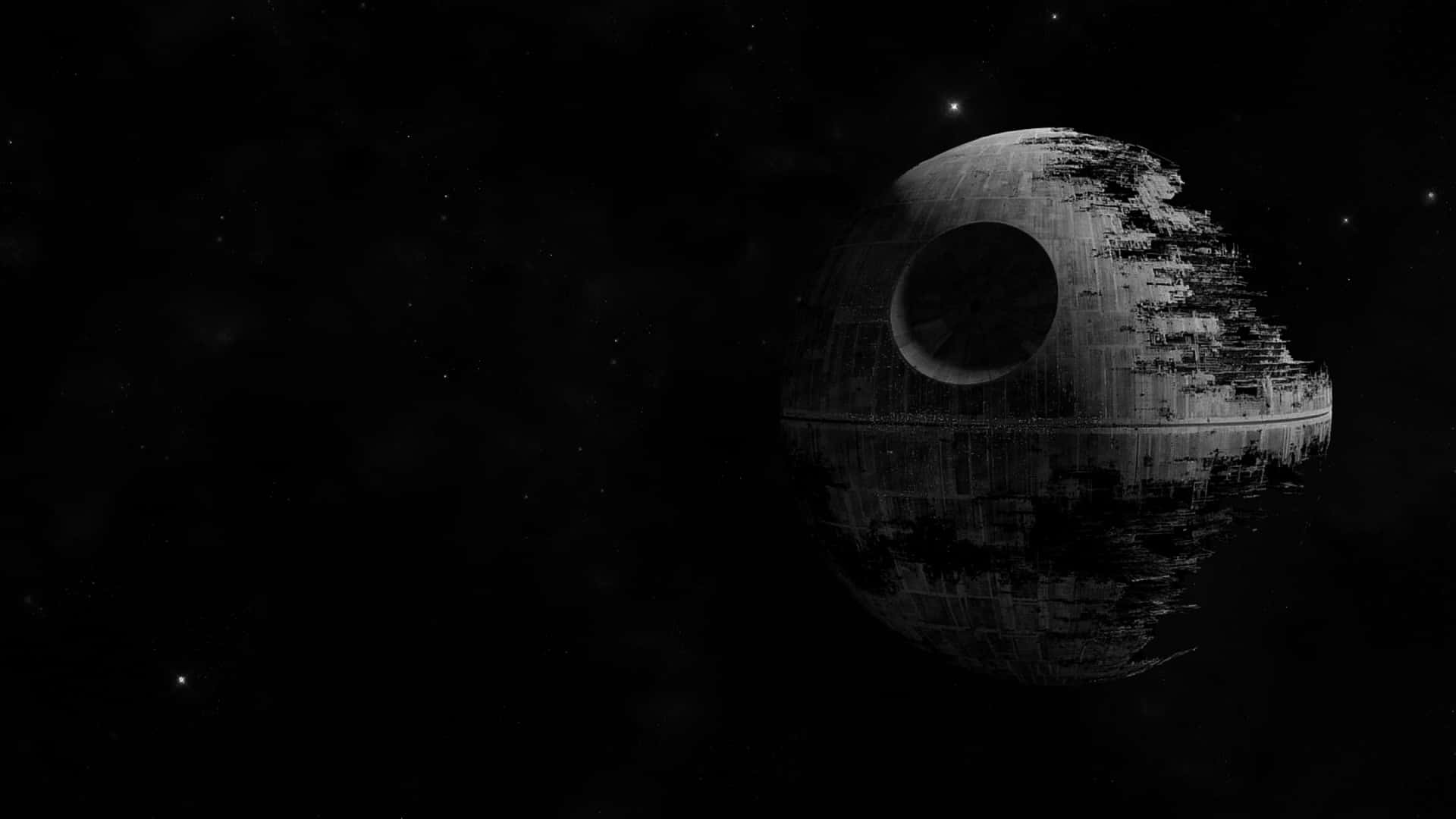 Death Star Space Station4 K Background