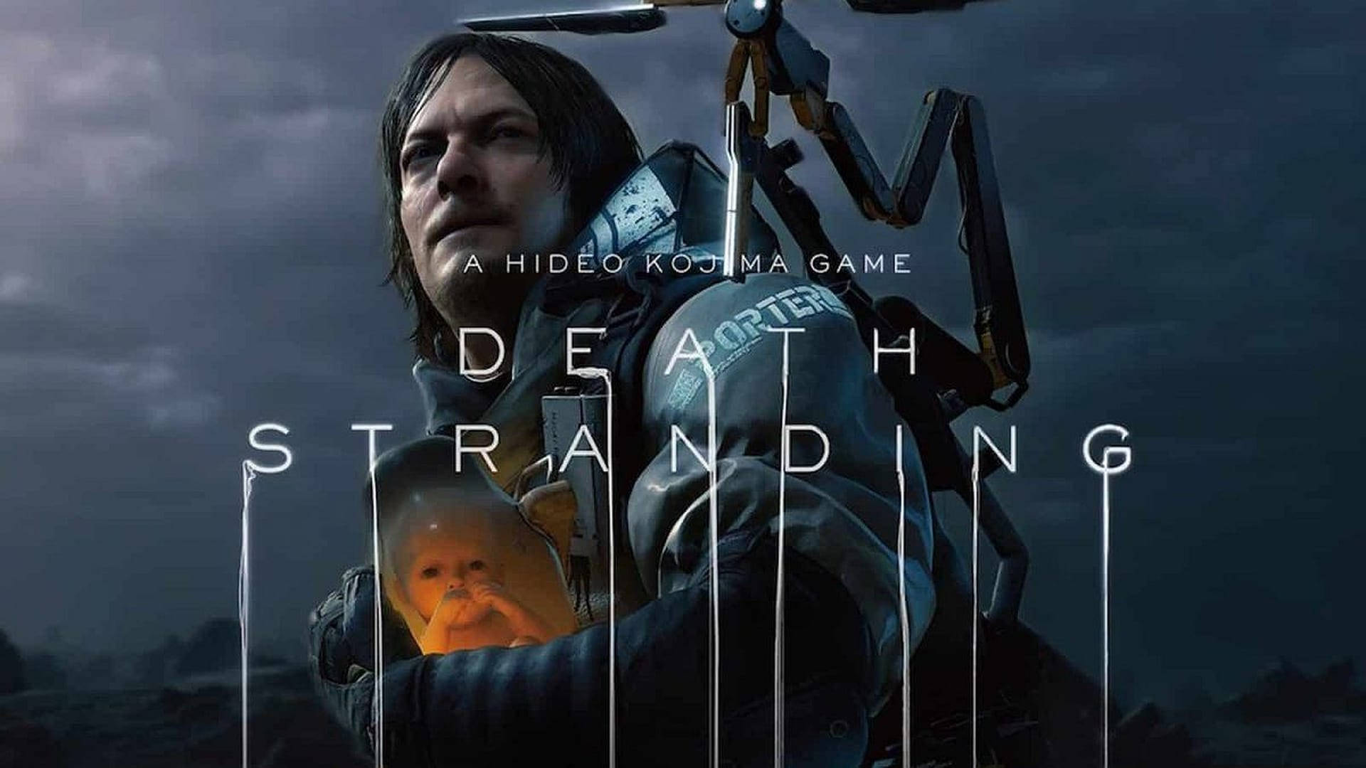 Death Stranding 1920x1080 Action Game Poster Background