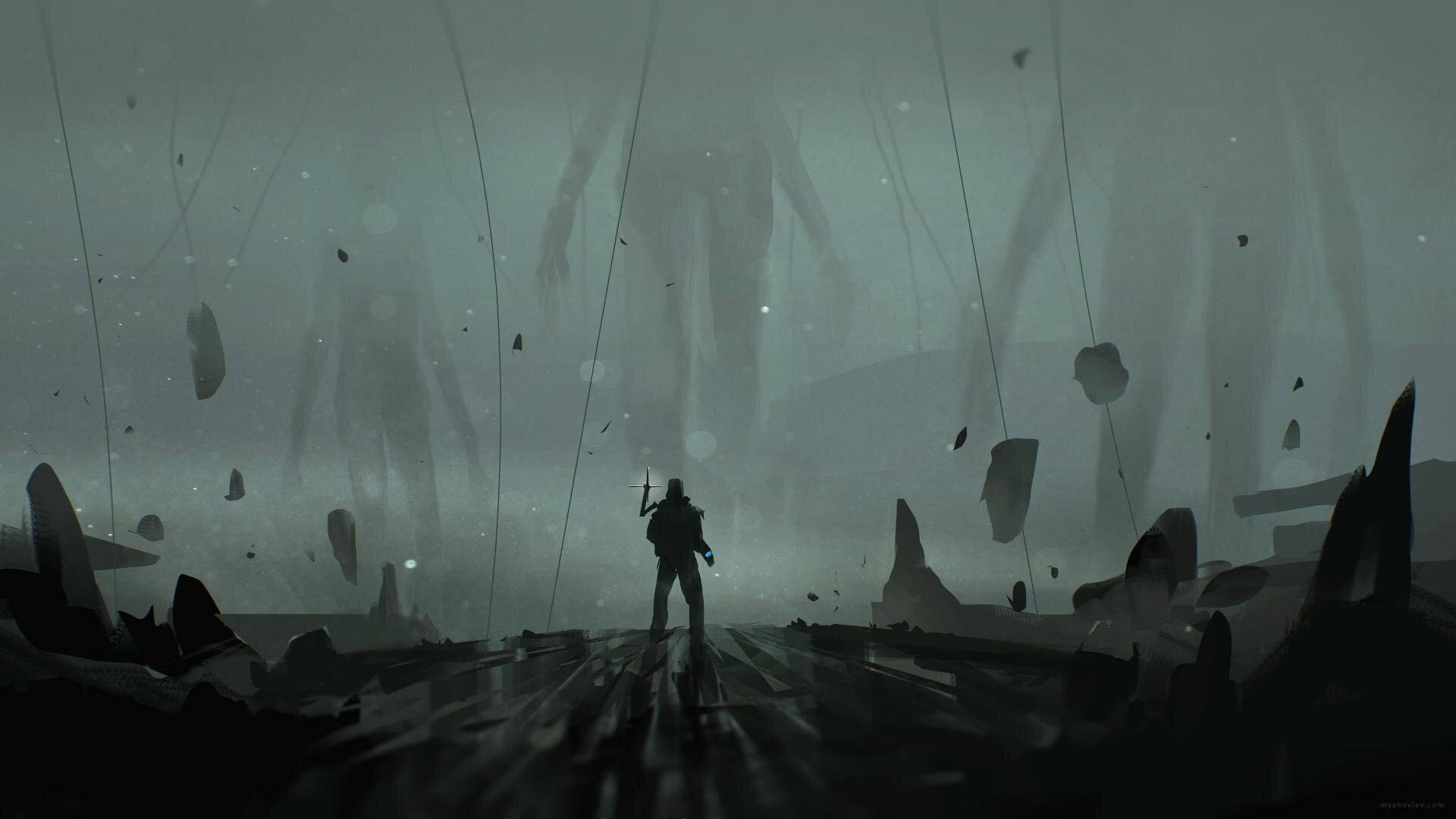 Death Stranding 1920x1080 Beached Things Background