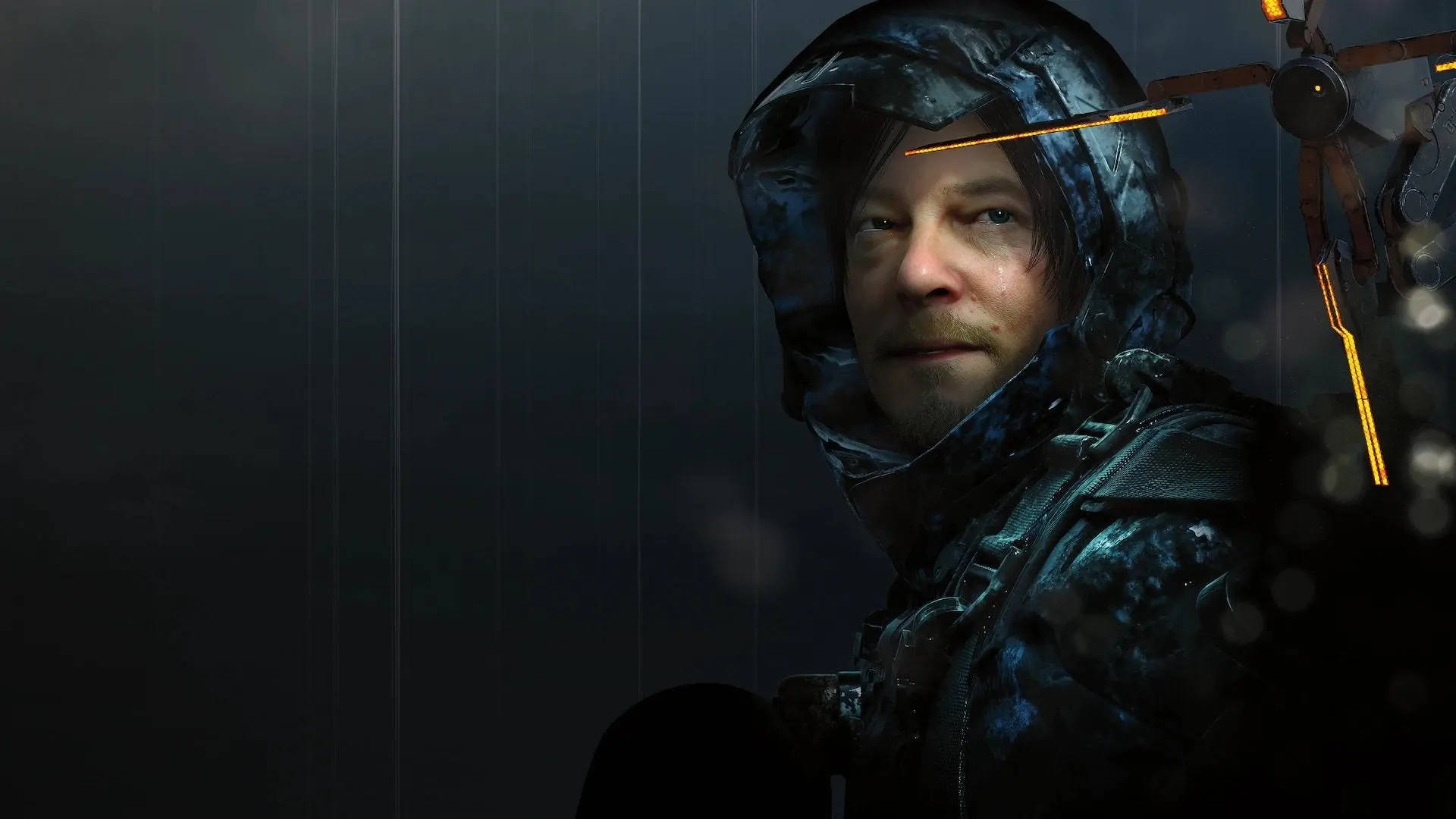 Death Stranding 1920x1080 Sam In The Rain Background